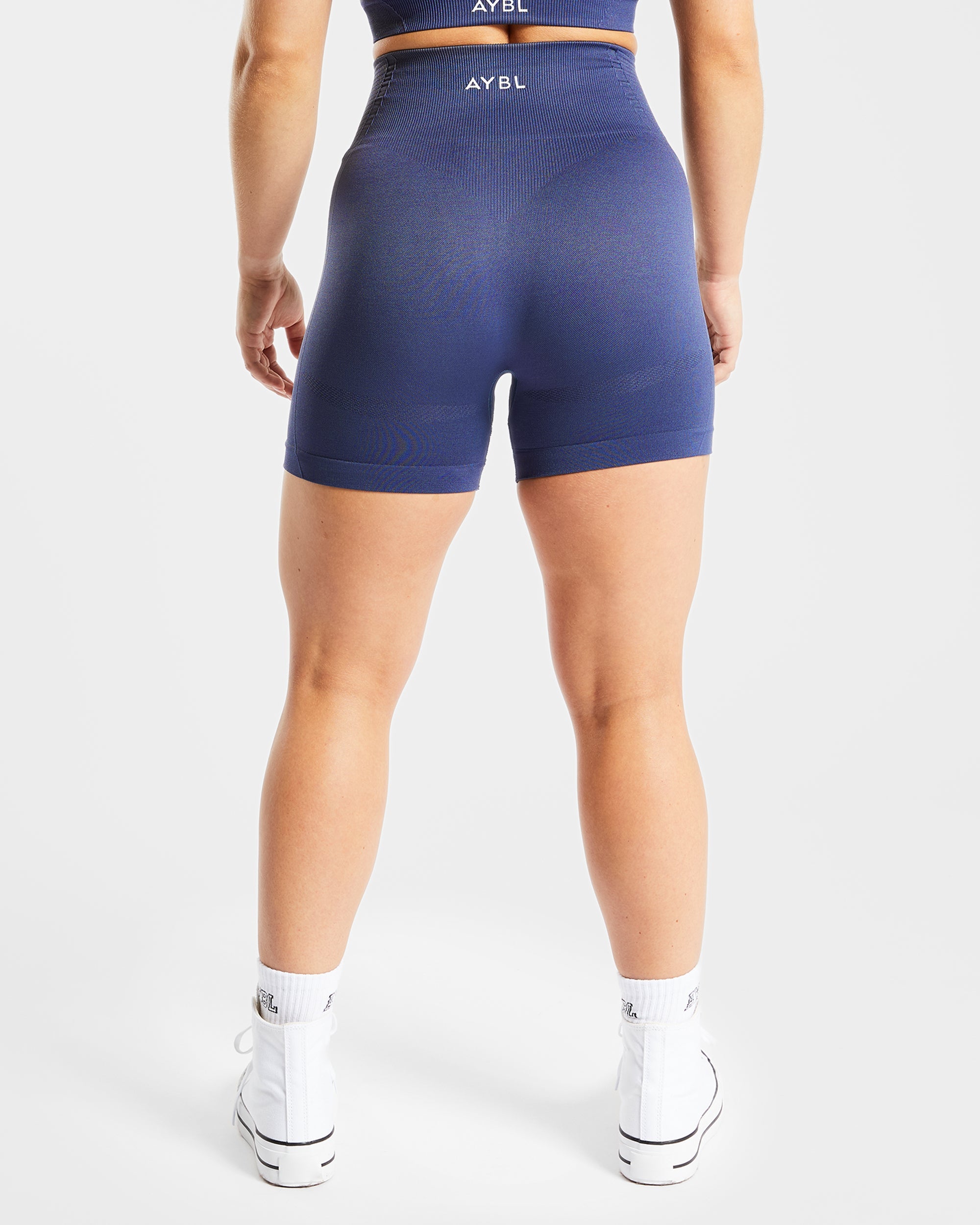 Balance V2 Seamless Shorts - Navy Bleu