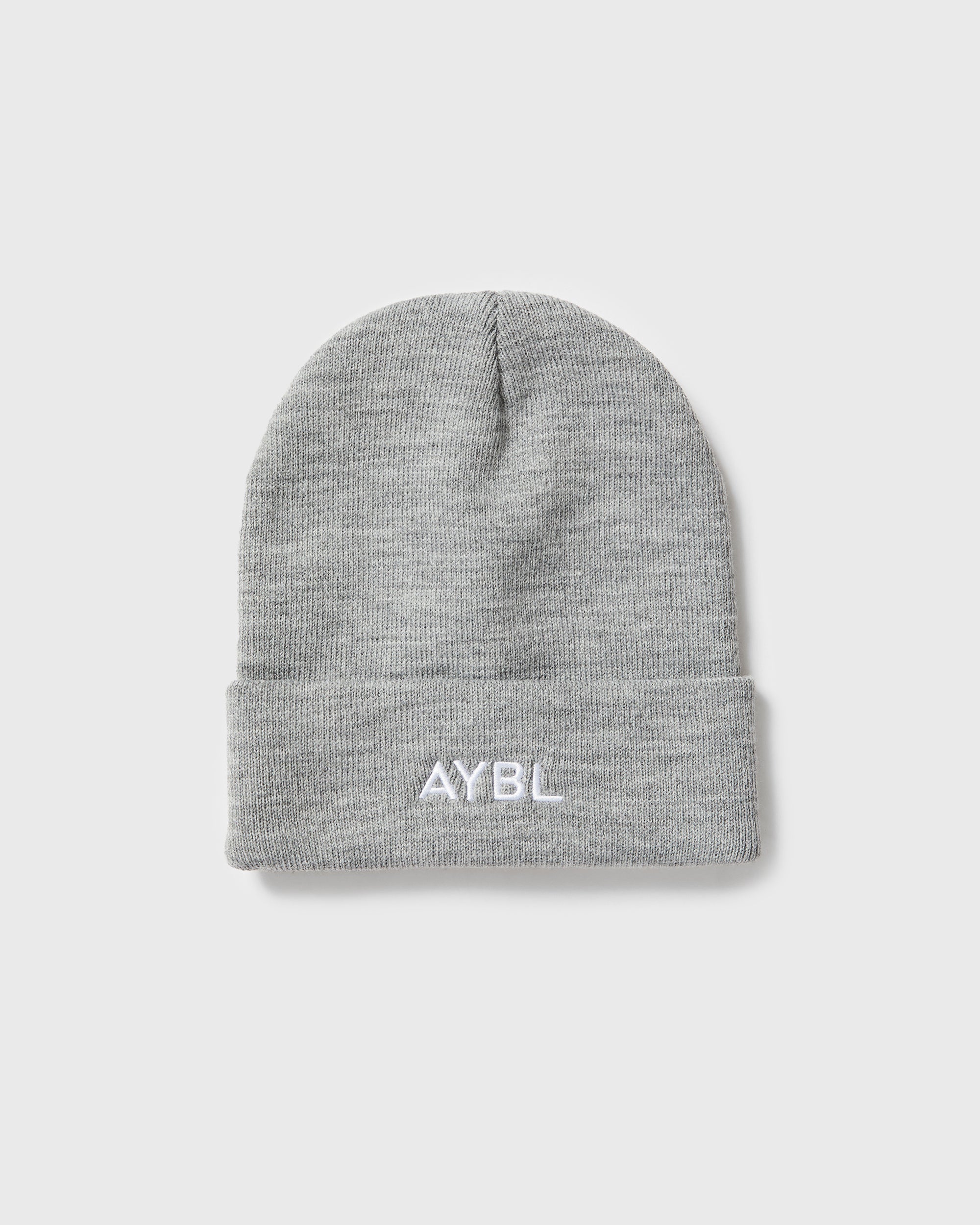 Embroidered Beanie - Gris Marl