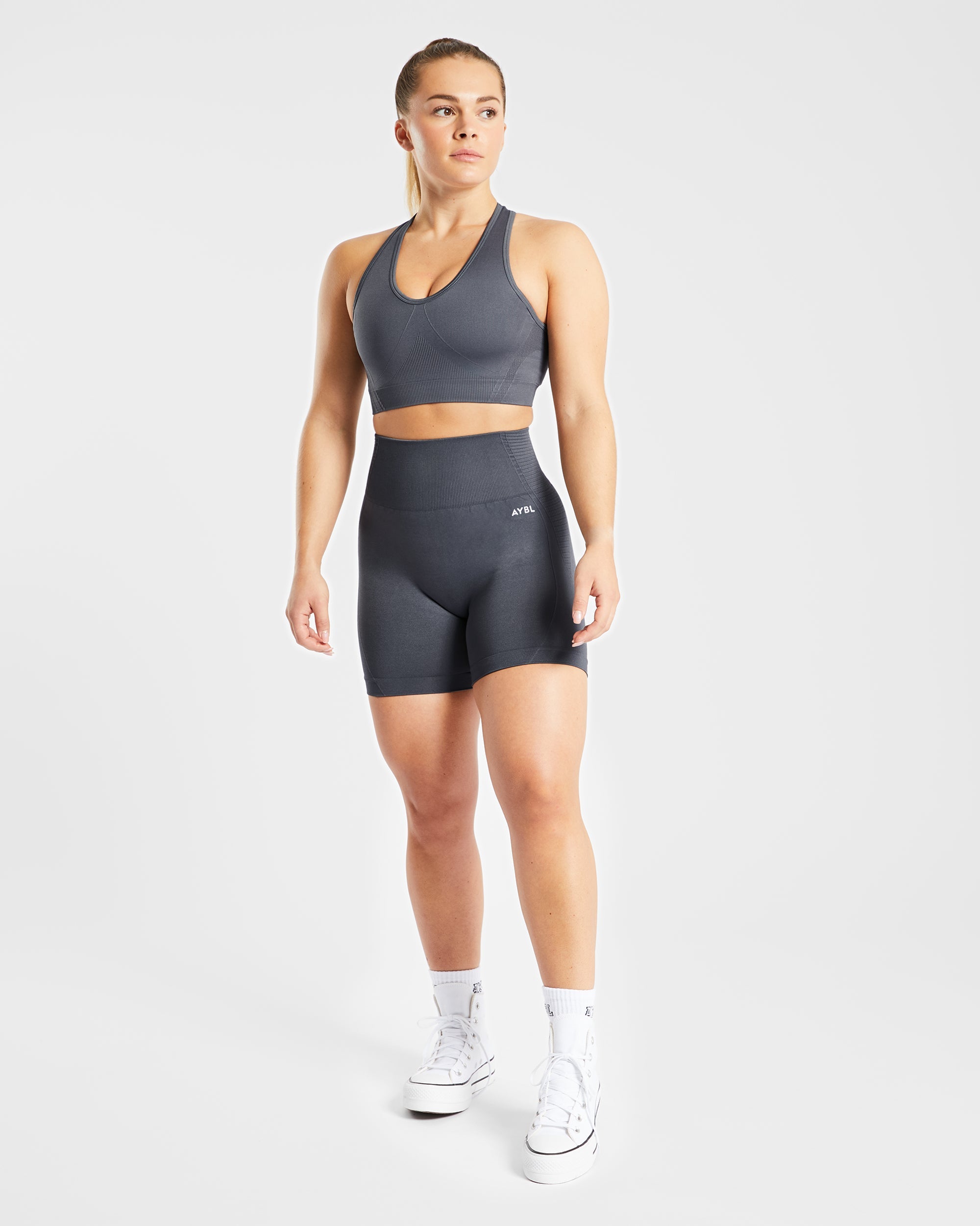 Balance V2 Seamless Shorts - Castlerock Gris