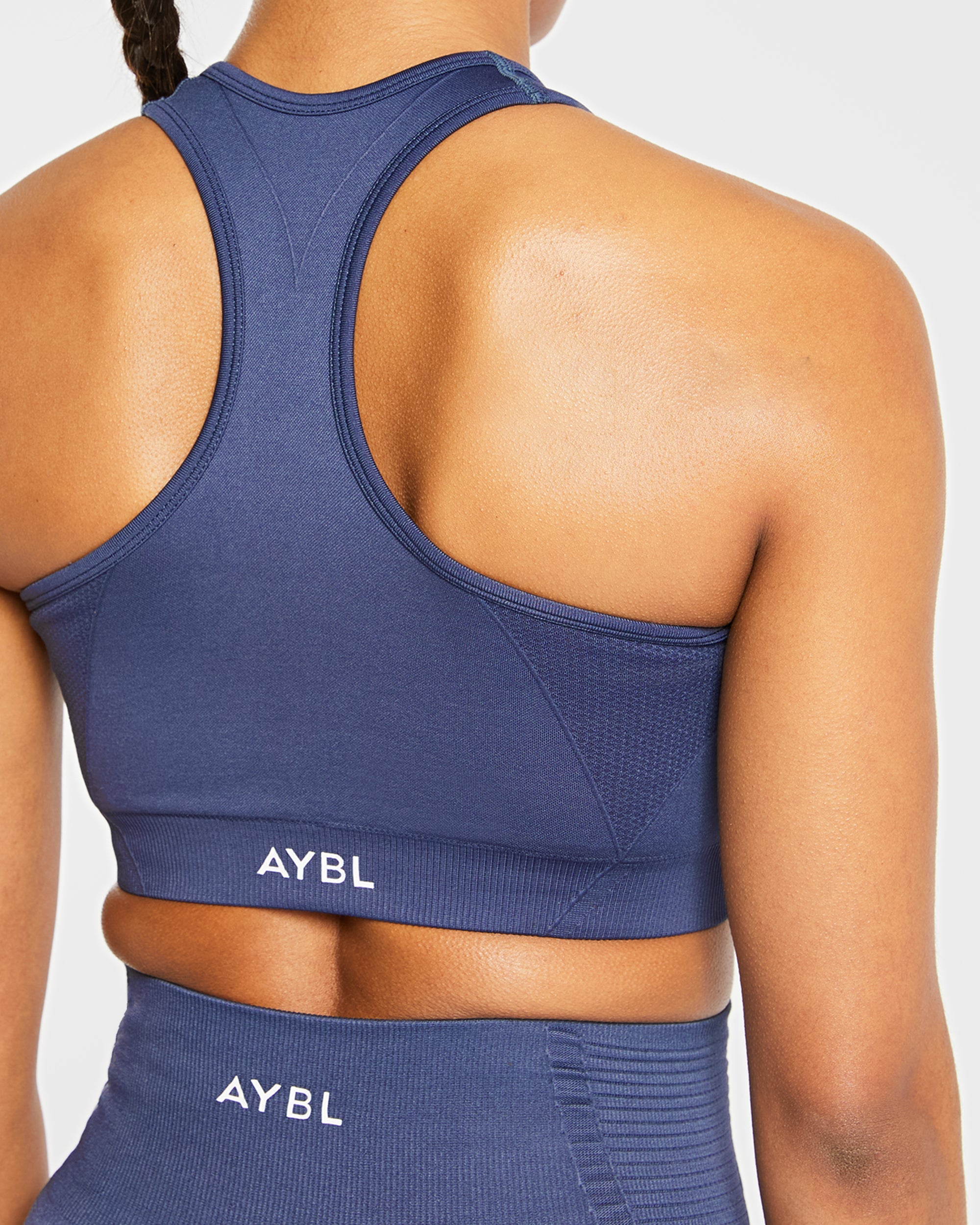 Balance V2 Seamless Sports Bra - Navy Bleu