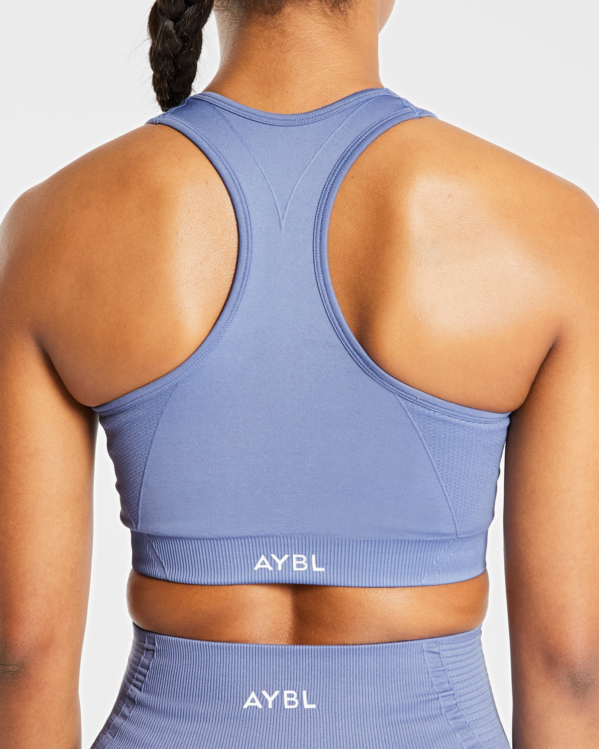 Balance V2 Seamless Sports Bra - Steel Bleu