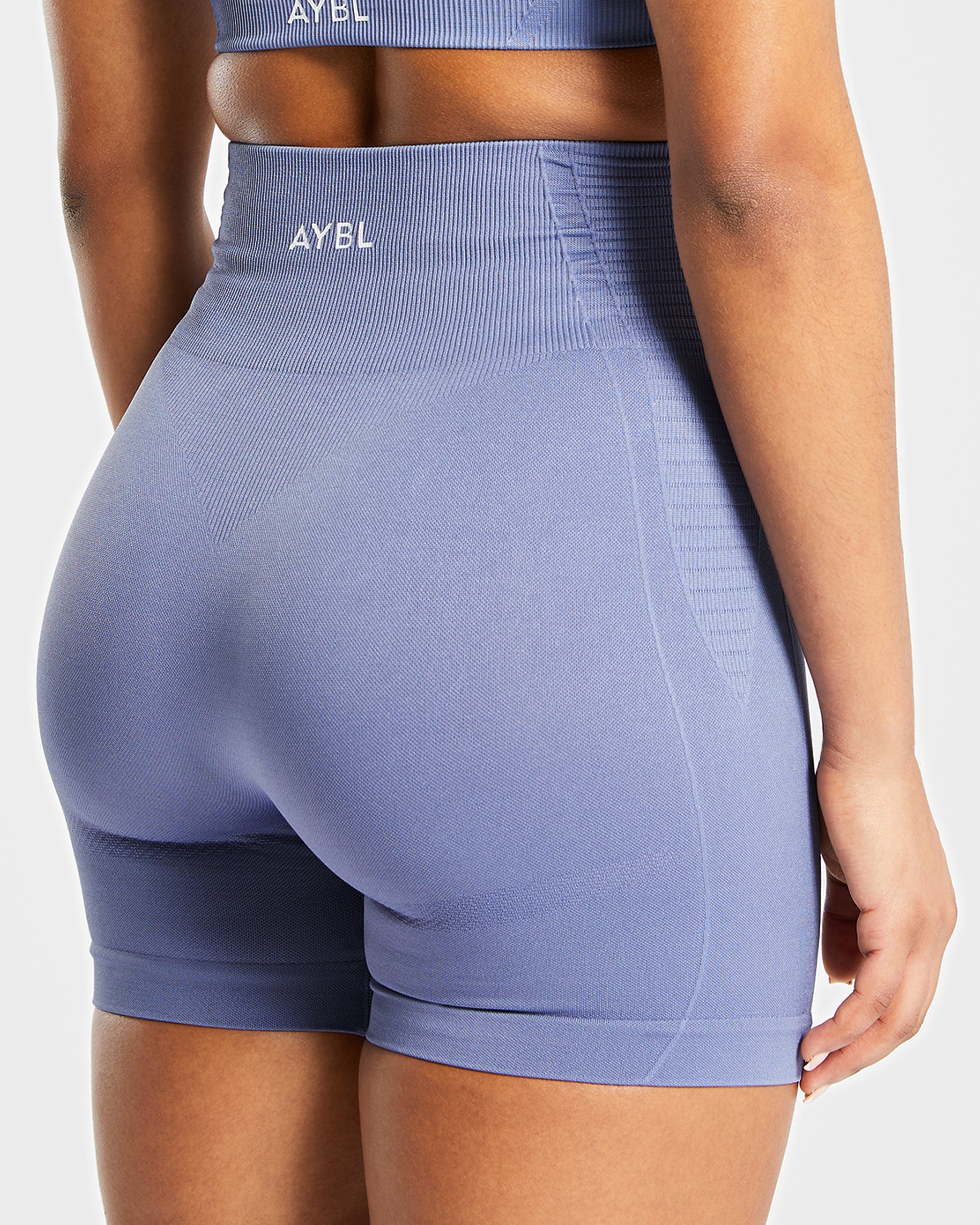 Balance V2 Seamless Shorts - Steel Bleu