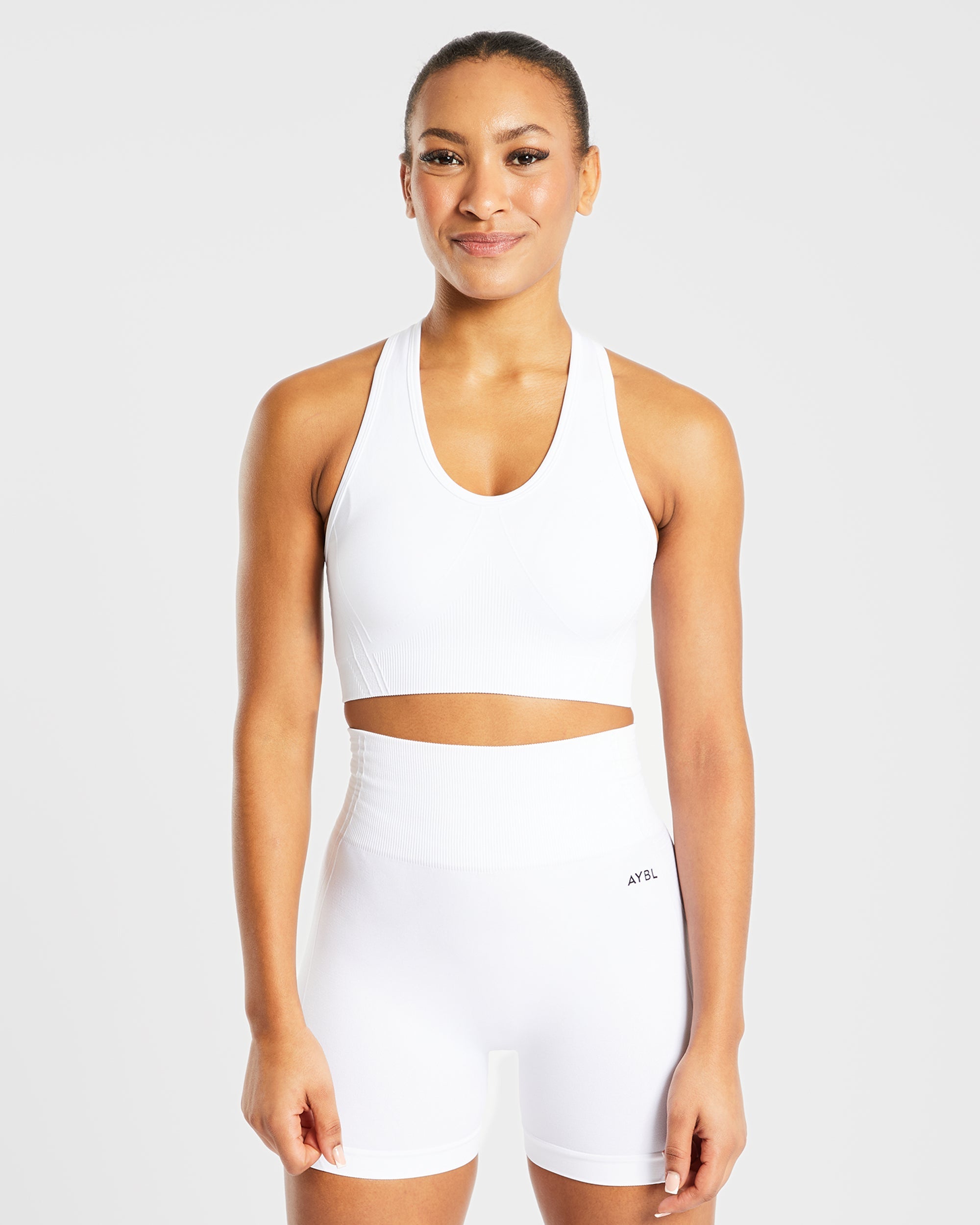 Balance V2 Seamless Sports Bra - Blanc