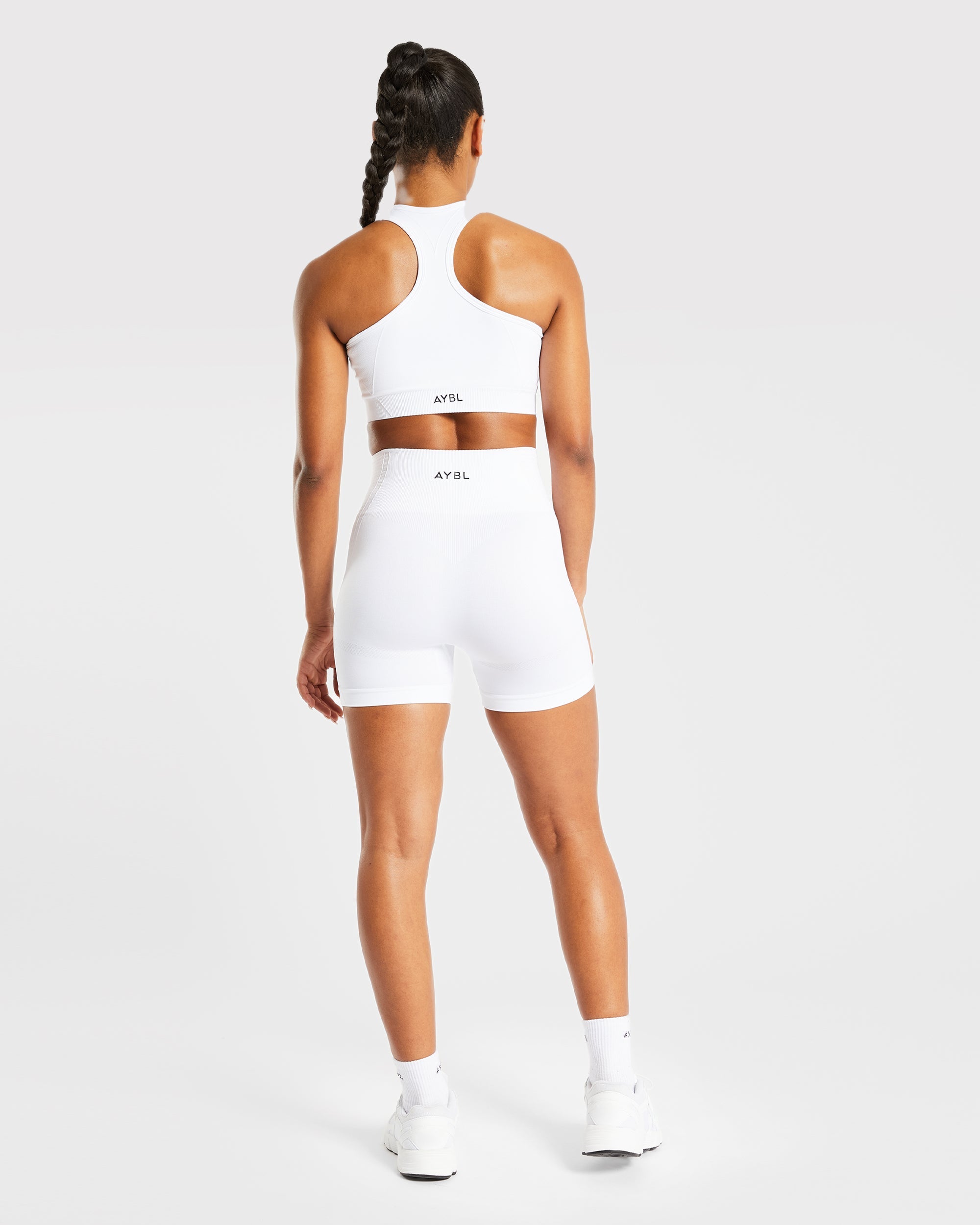 Balance V2 Seamless Shorts - Blanc