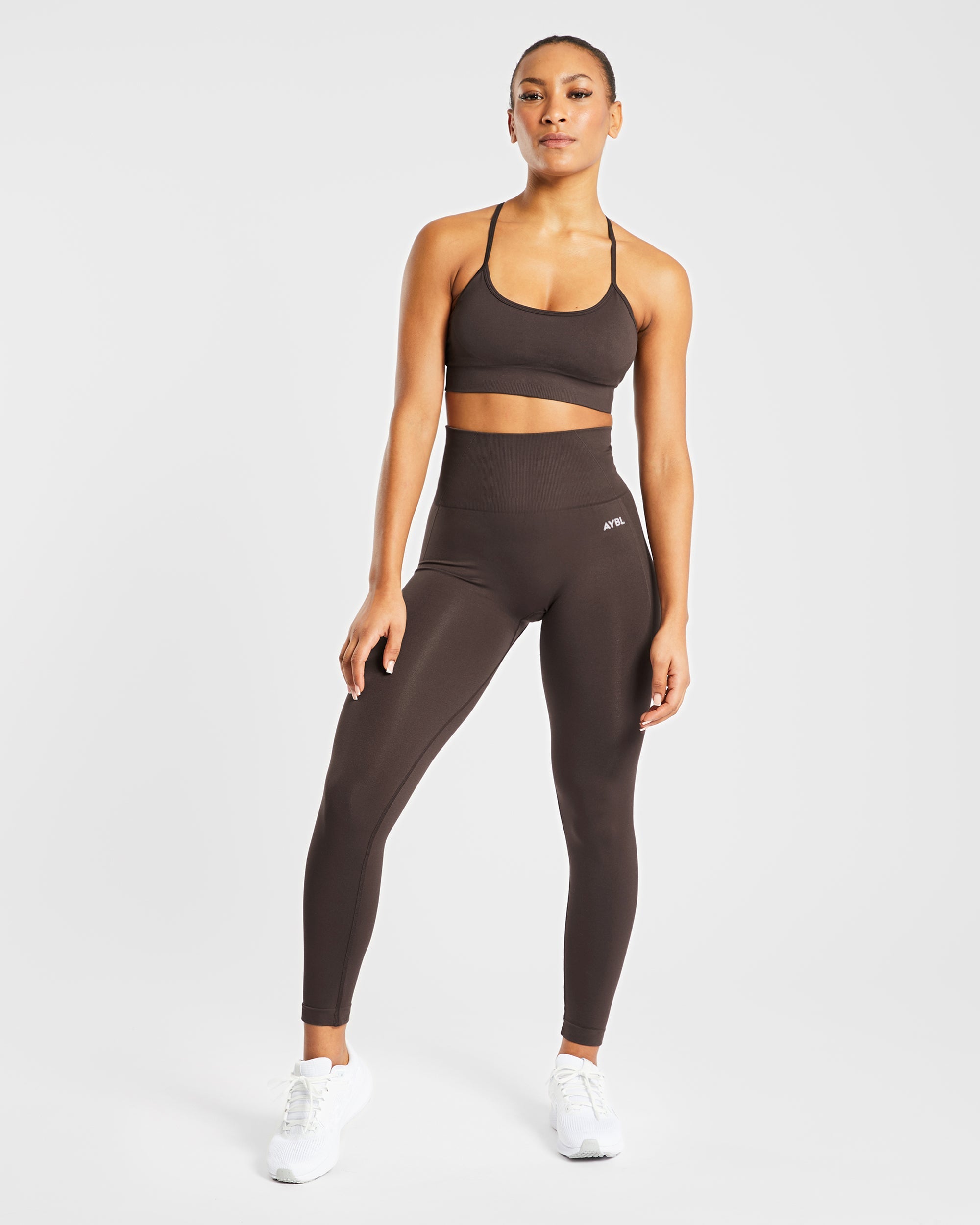 Empower Seamless Leggings - Cocoa Marron