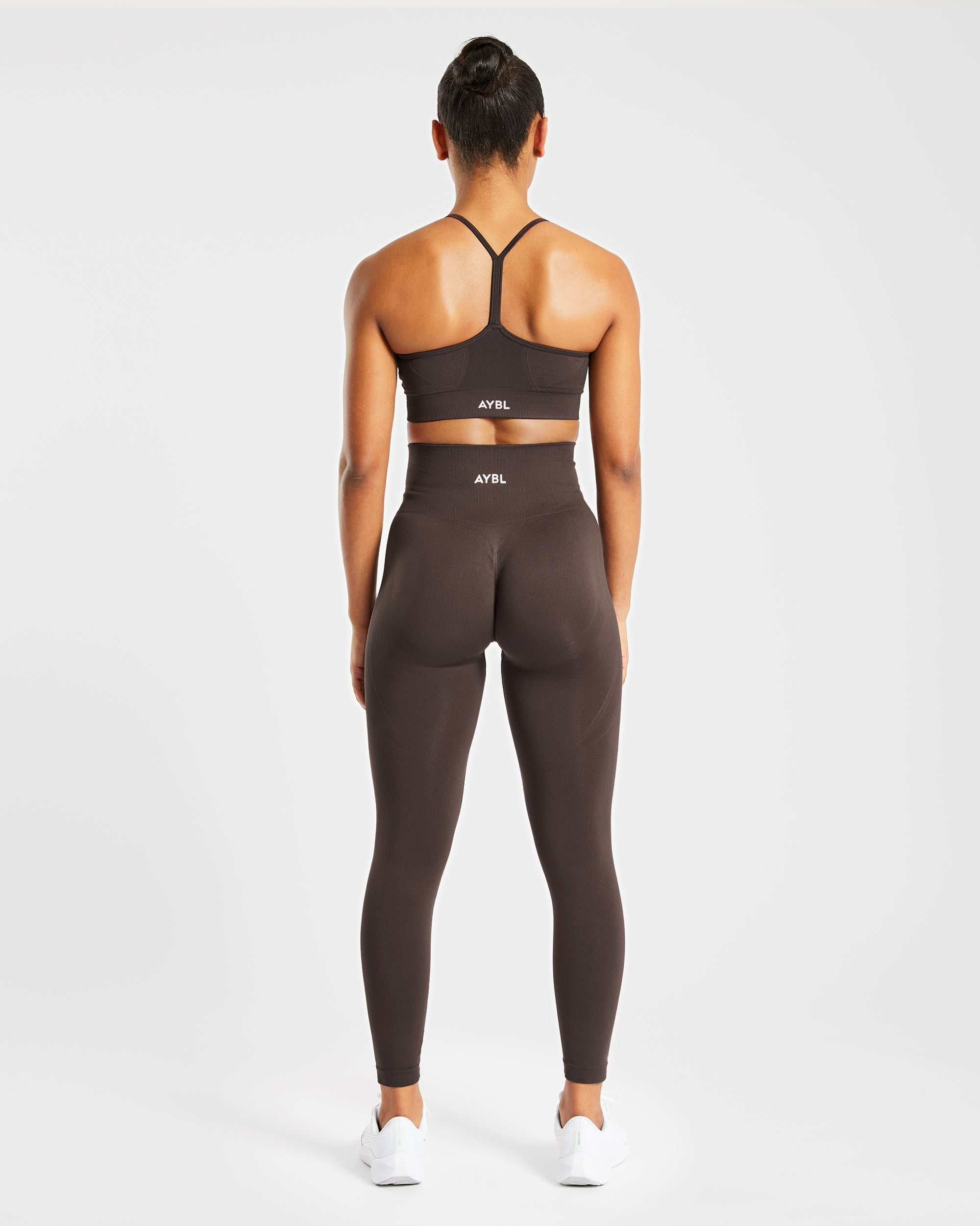 Empower Seamless Sports Bra - Cocoa Marron