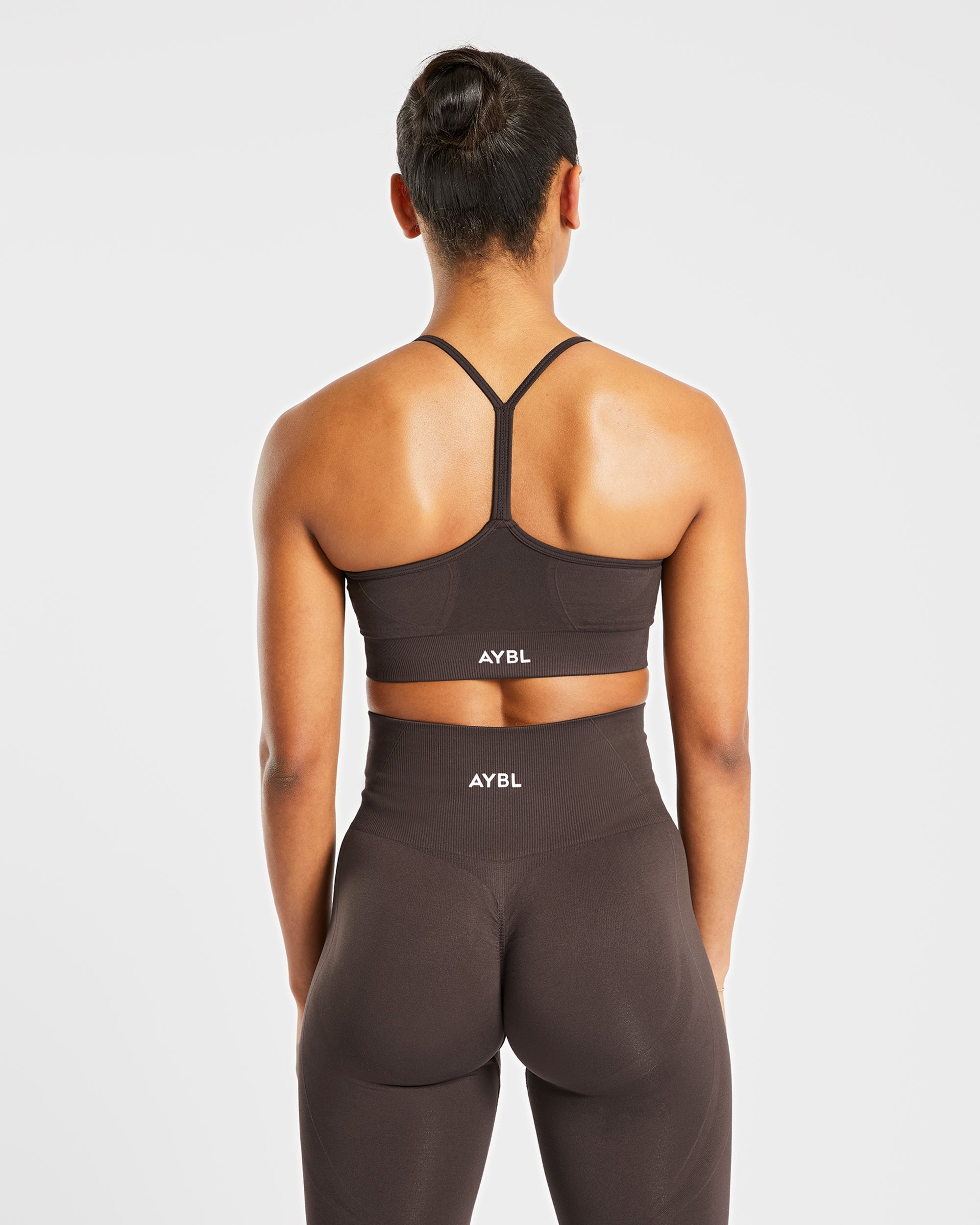 Empower Seamless Sports Bra - Cocoa Marron