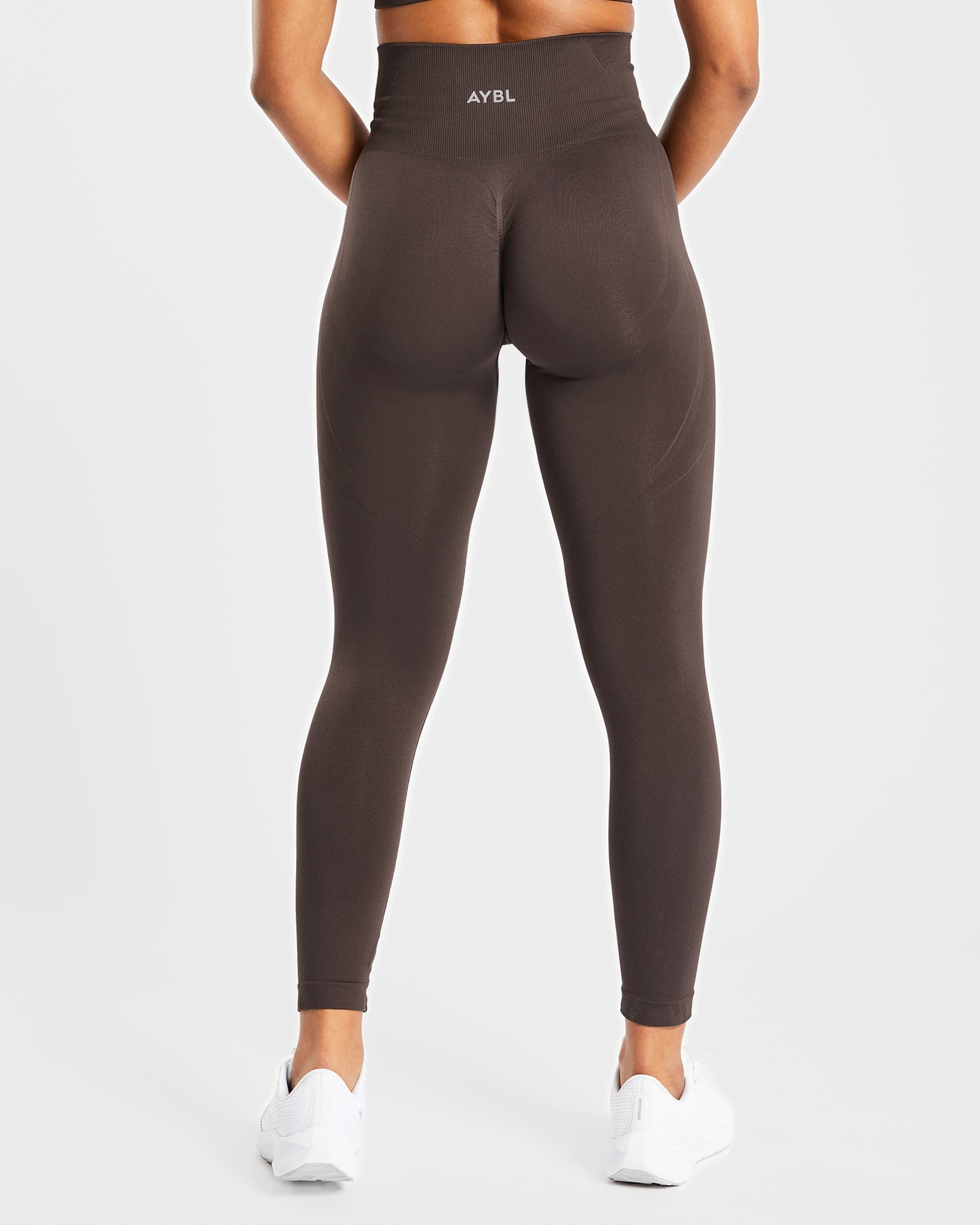 Empower Seamless Leggings - Cocoa Marron