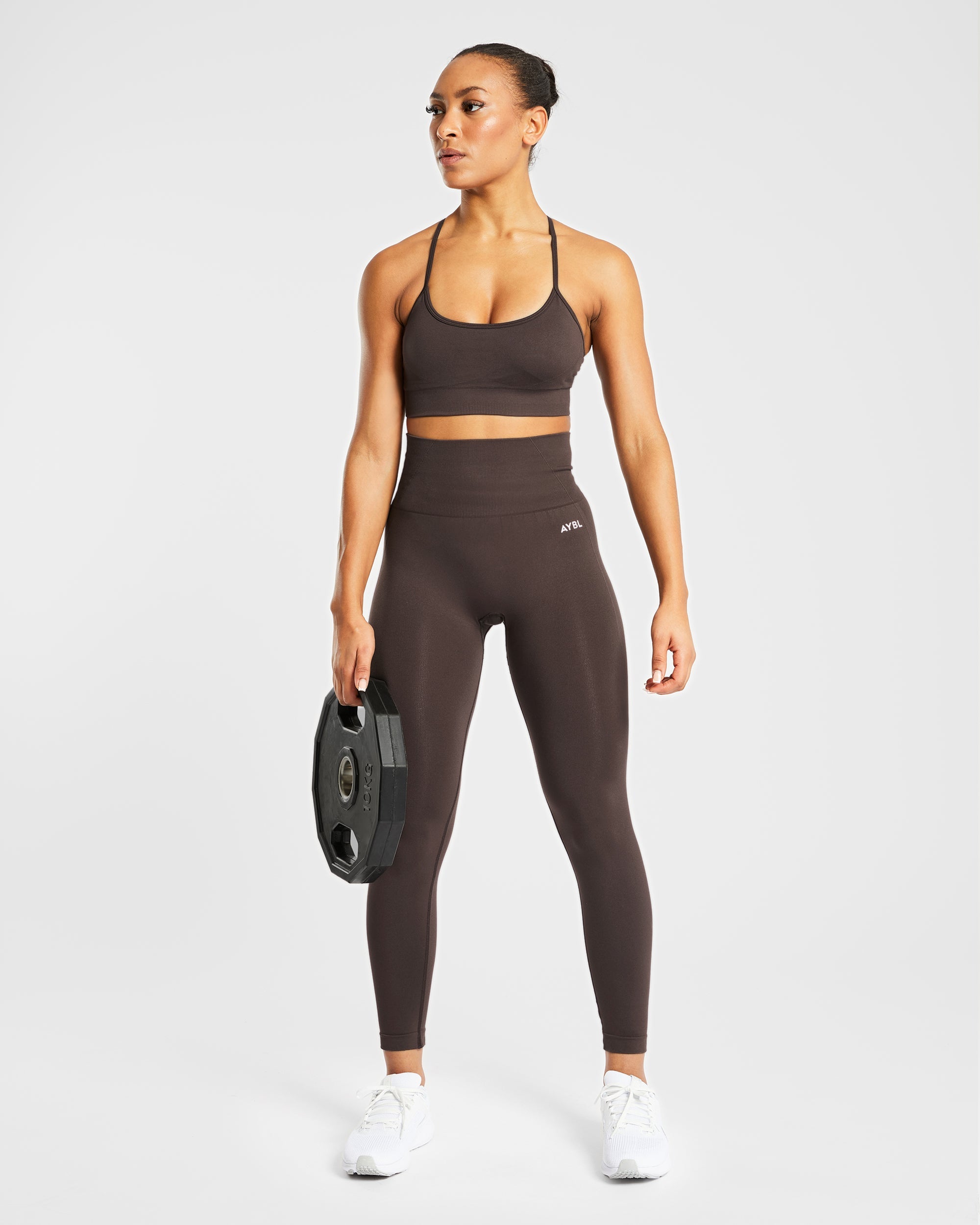 Empower Seamless Leggings - Cocoa Marron