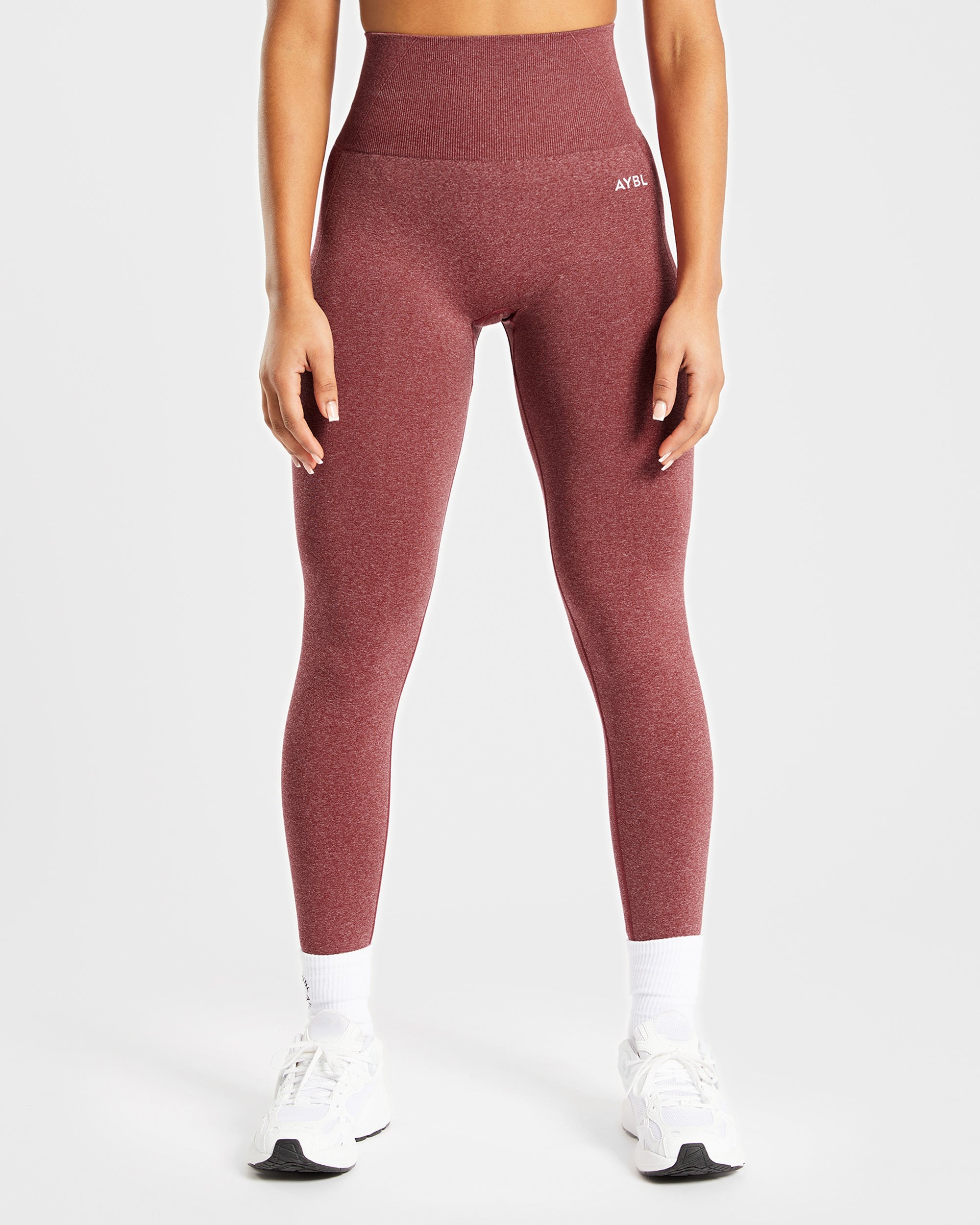 Empower Seamless Leggings - Rouge Marl