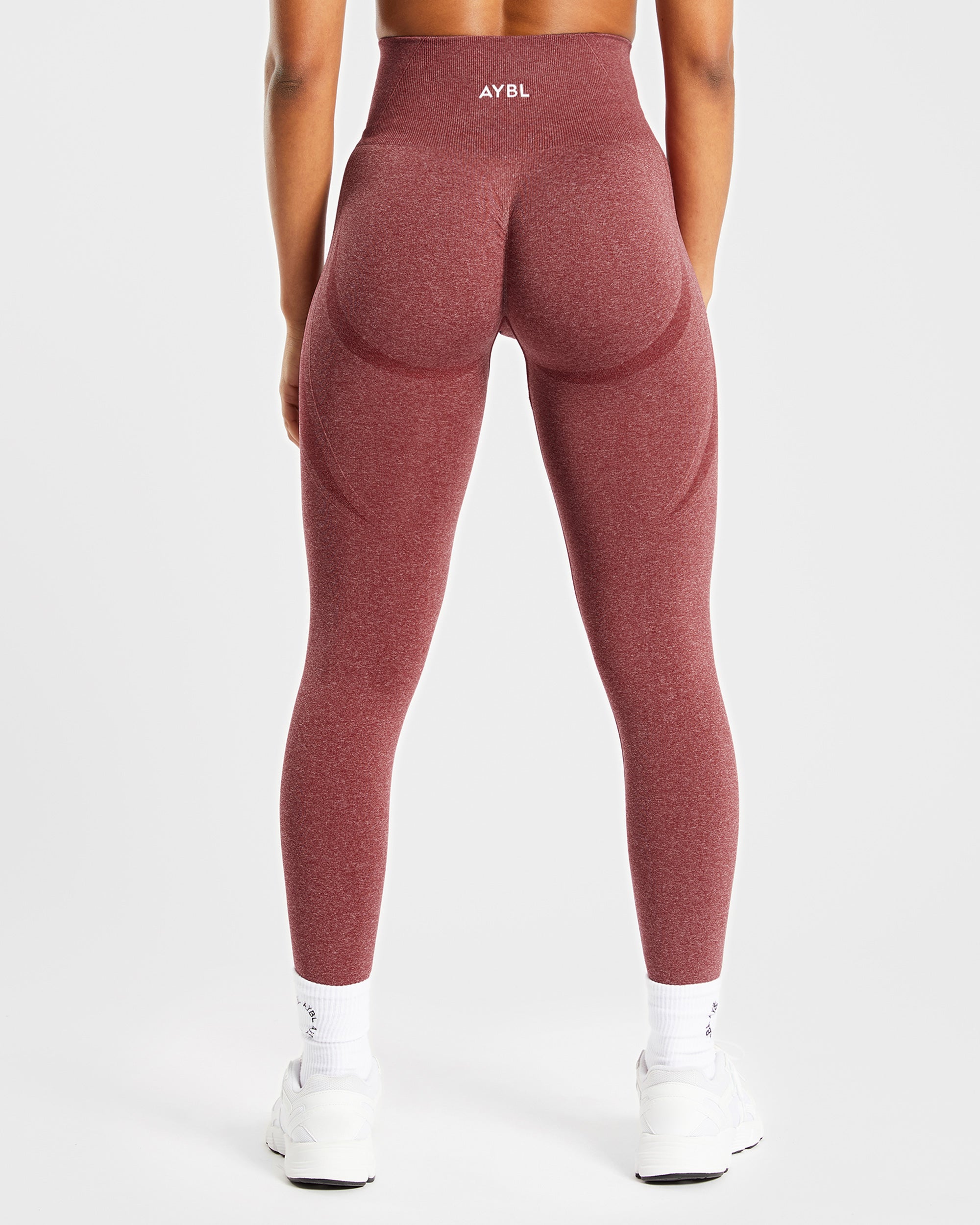 Empower Seamless Leggings - Rouge Marl