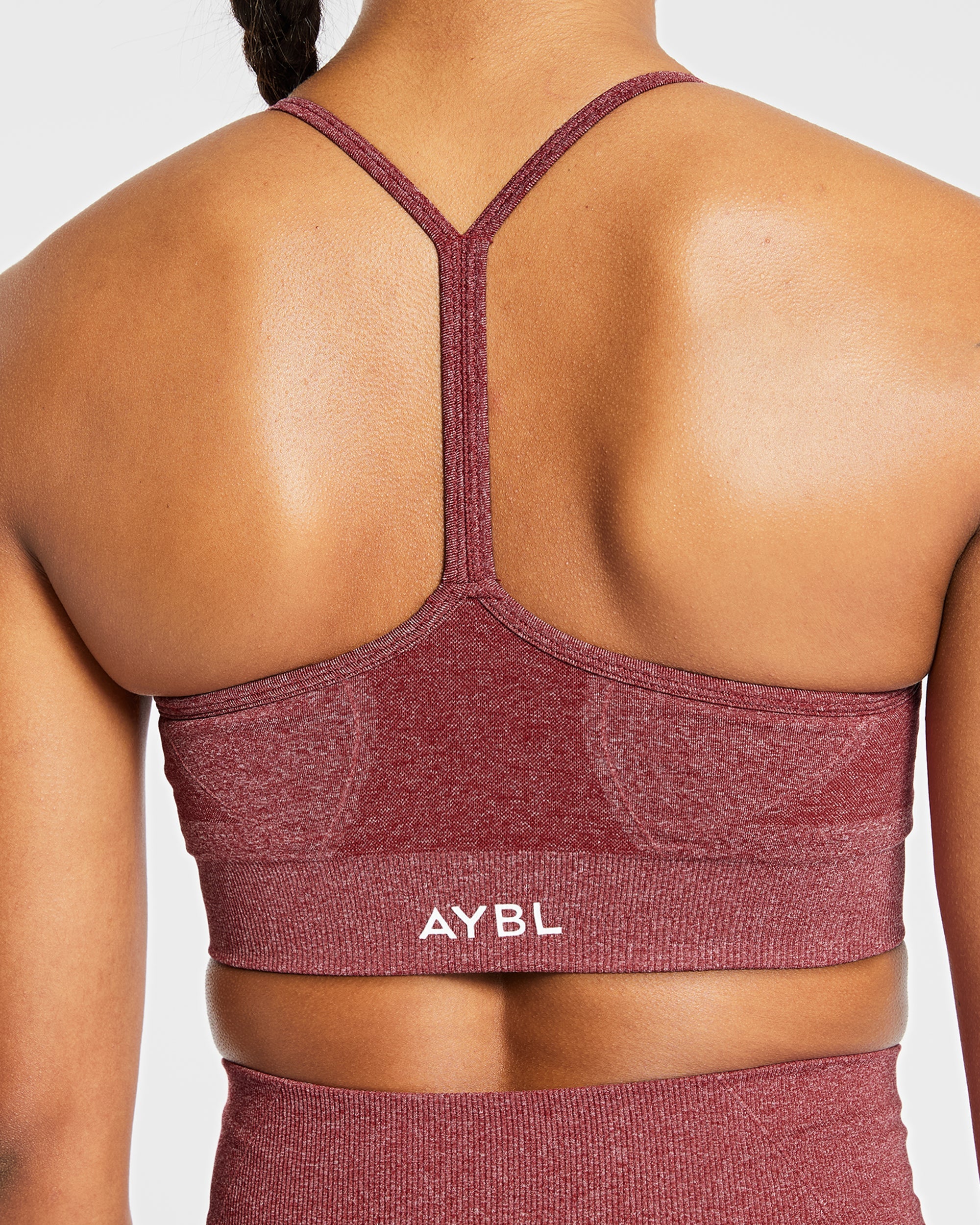 Empower Seamless Sports Bra - Rouge Marl