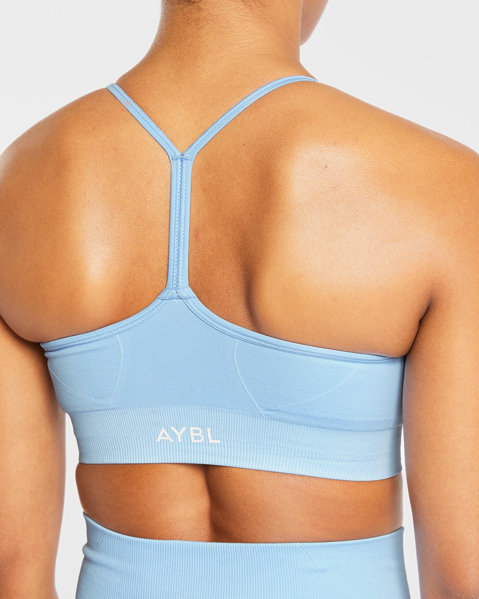 Empower Seamless Sports Bra - Sky Bleu