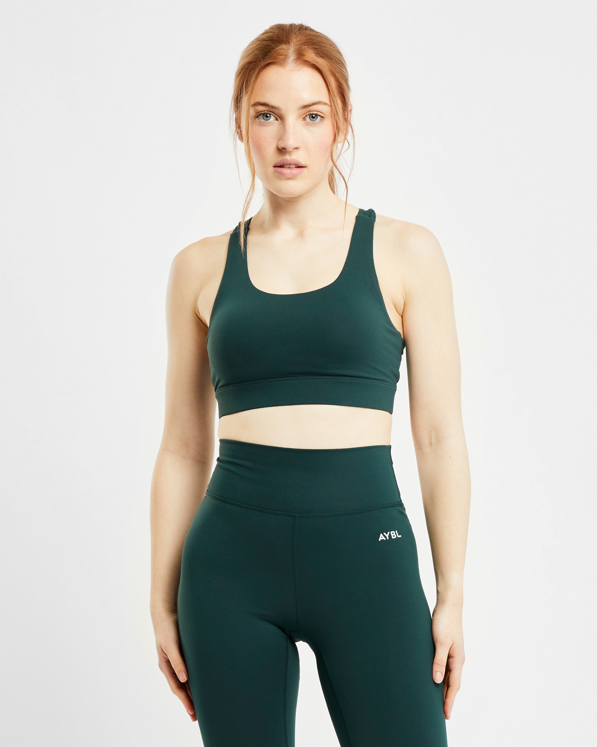 Core Sports Bra - Forest Vert