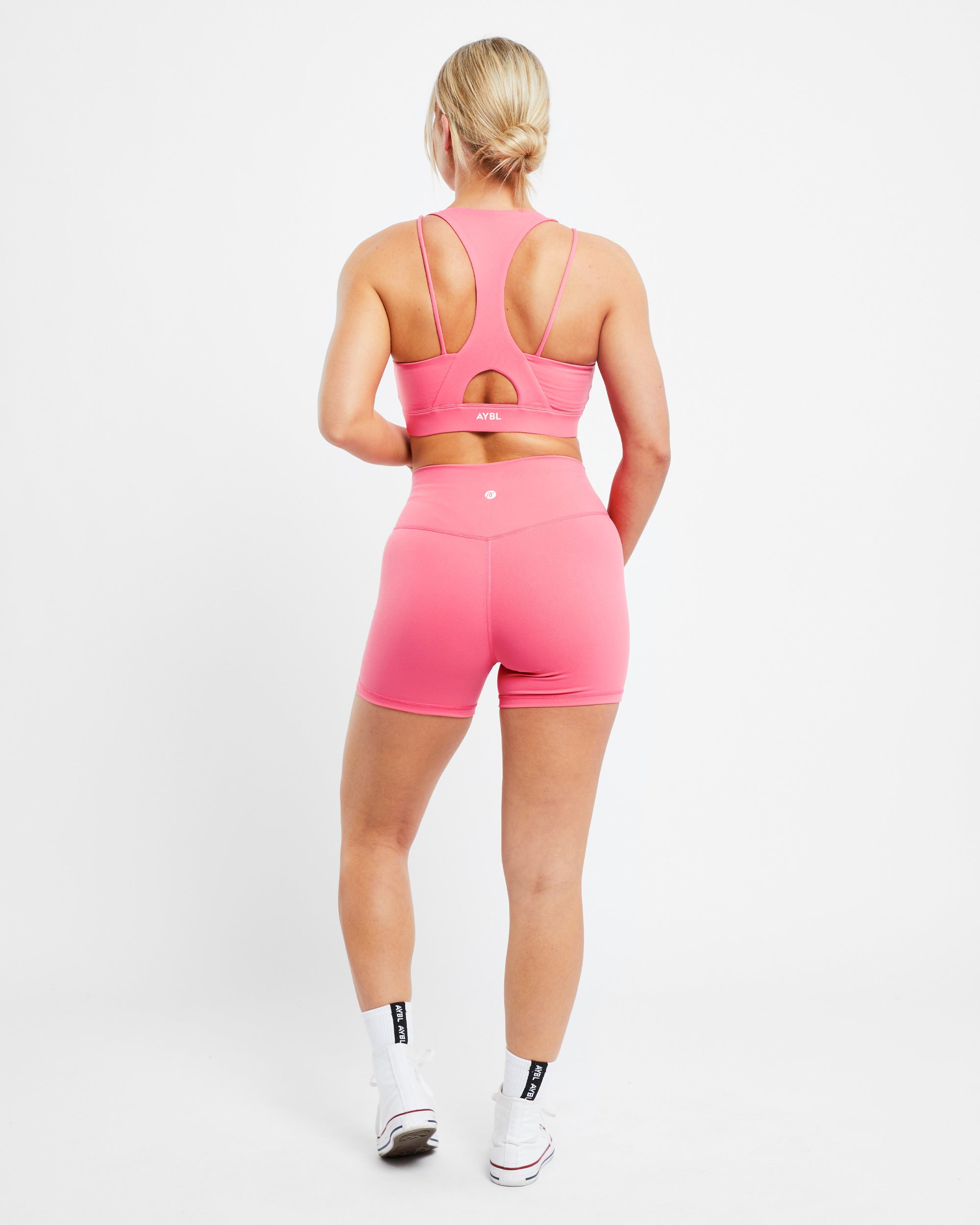 Core Shorts - Coral Rose