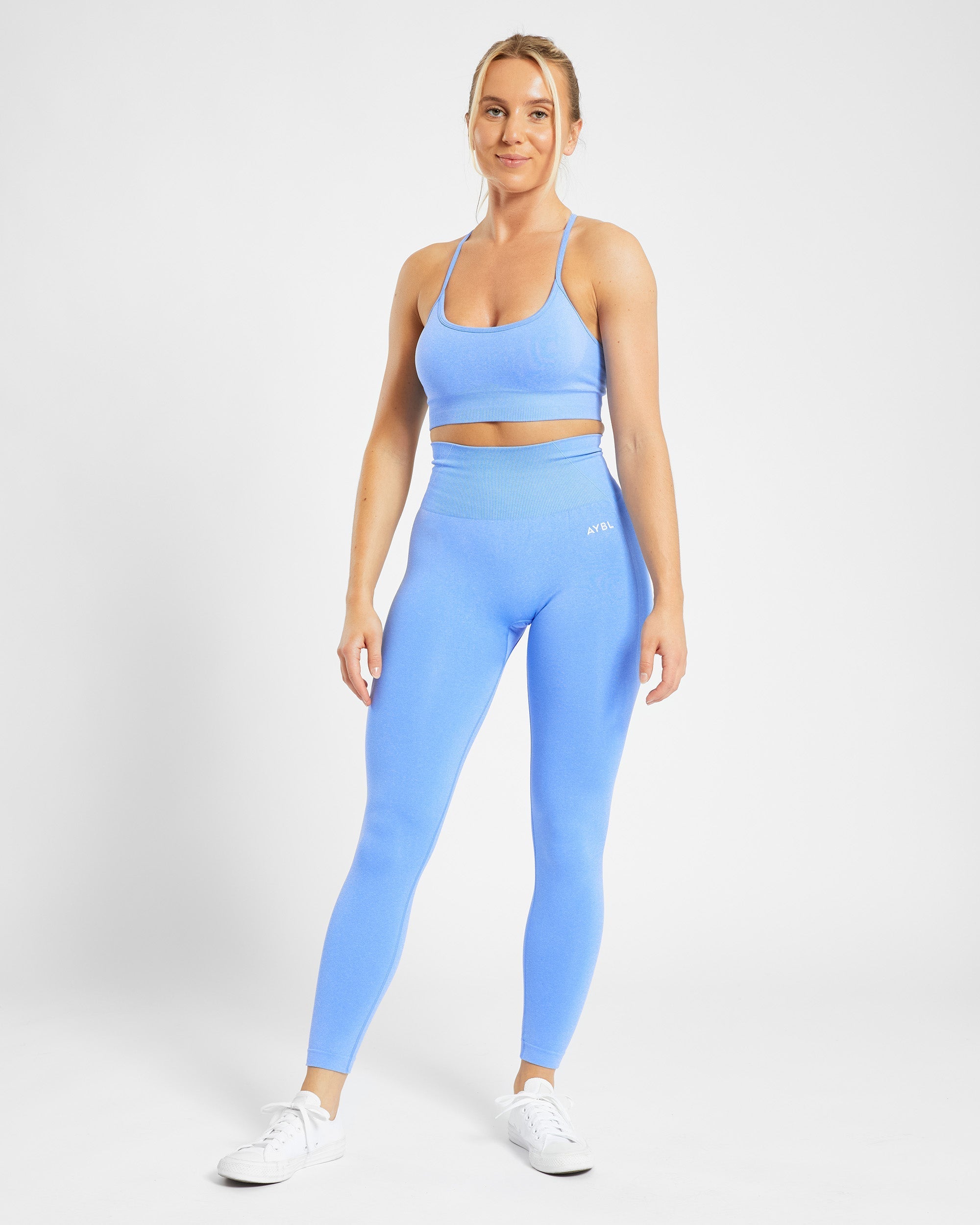 Empower Seamless Leggings - Spring Bleu Marl