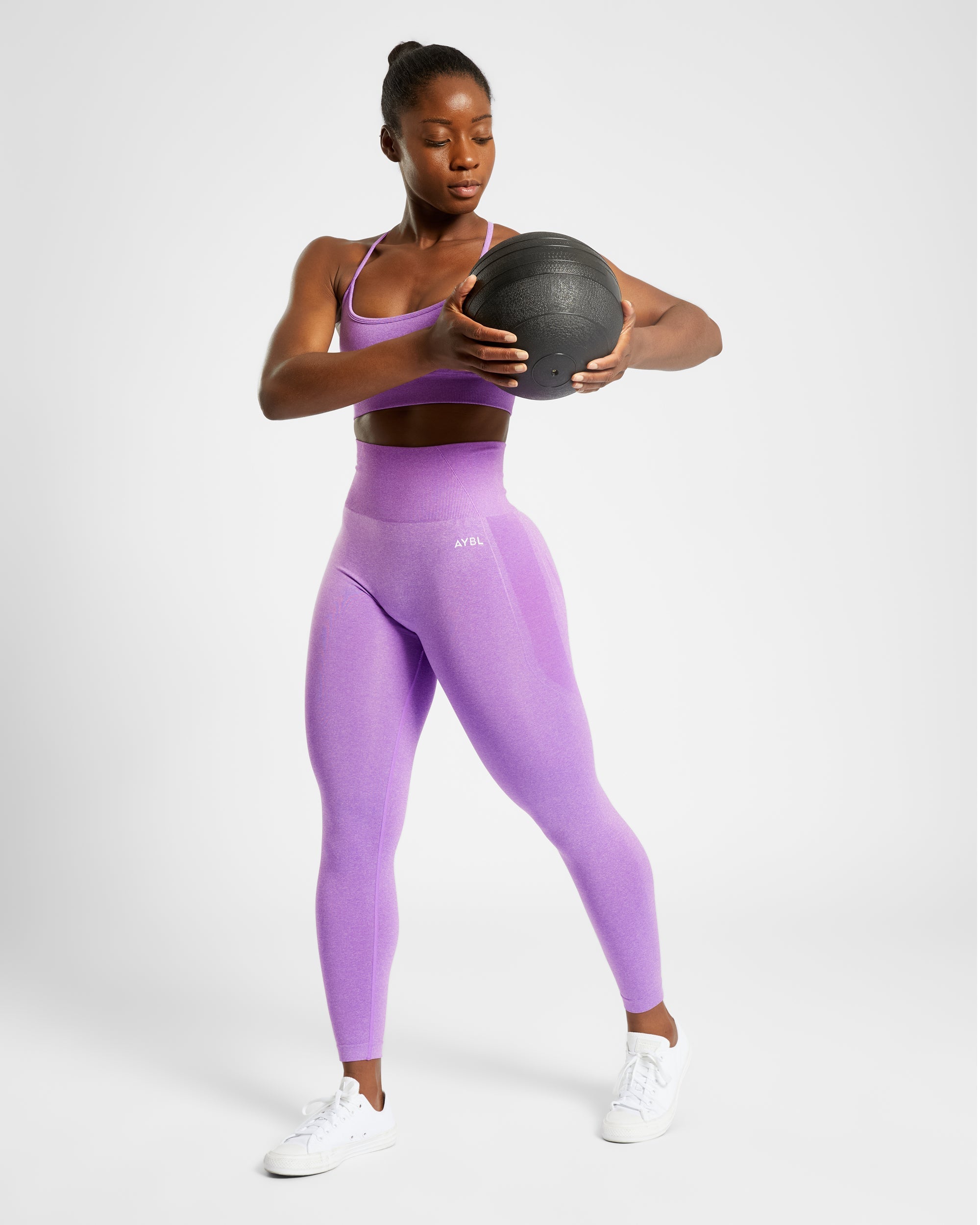 Empower Seamless Leggings - Violet Marl