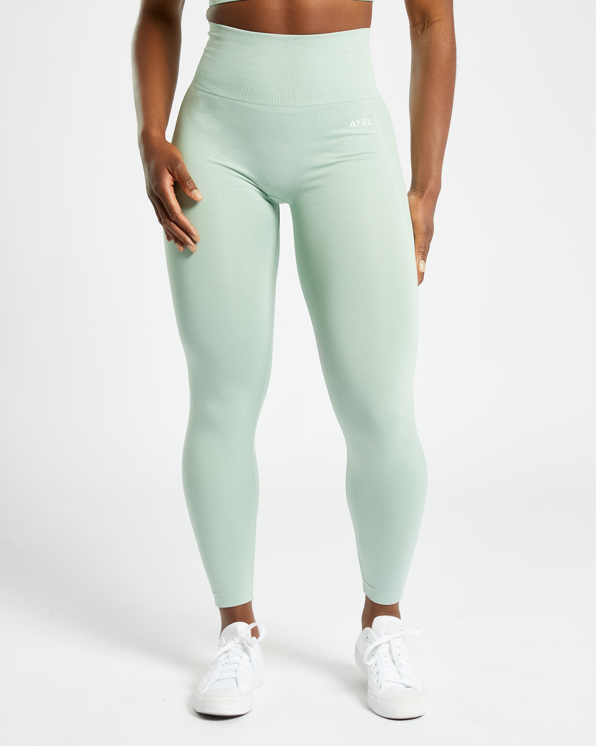 Empower Seamless Leggings - Spring Vert Marl