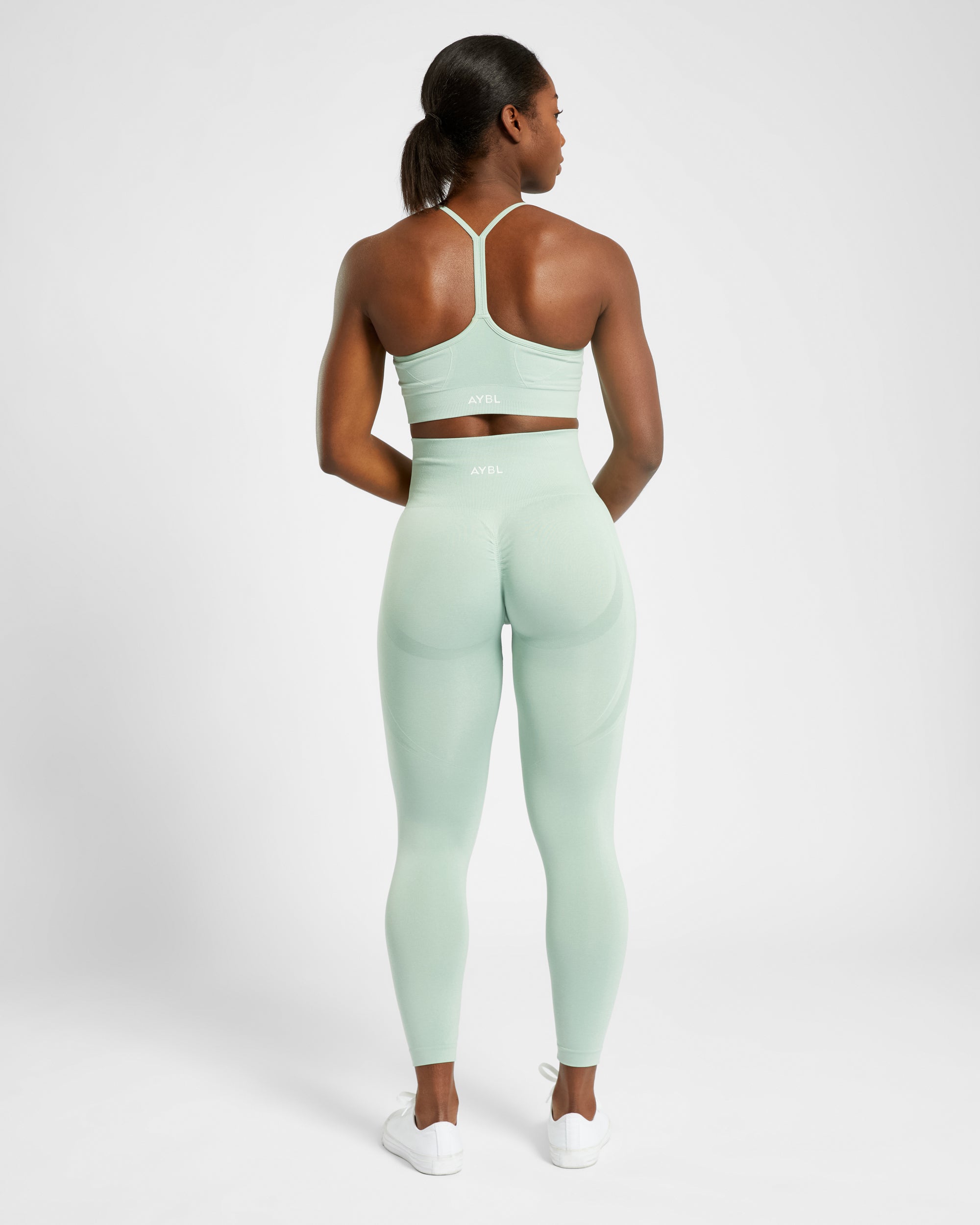 Empower Seamless Leggings - Spring Vert Marl