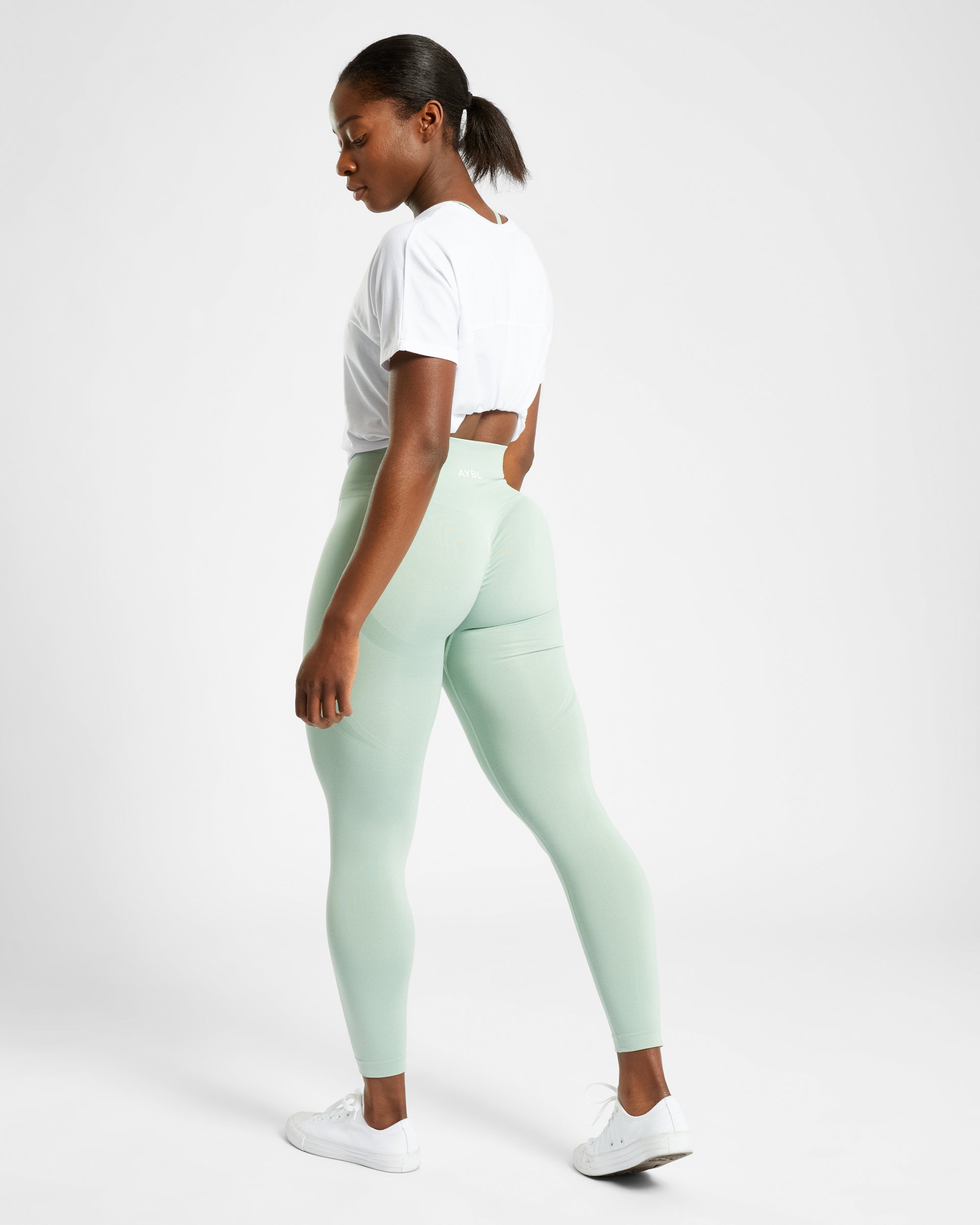 Empower Seamless Leggings - Spring Vert Marl