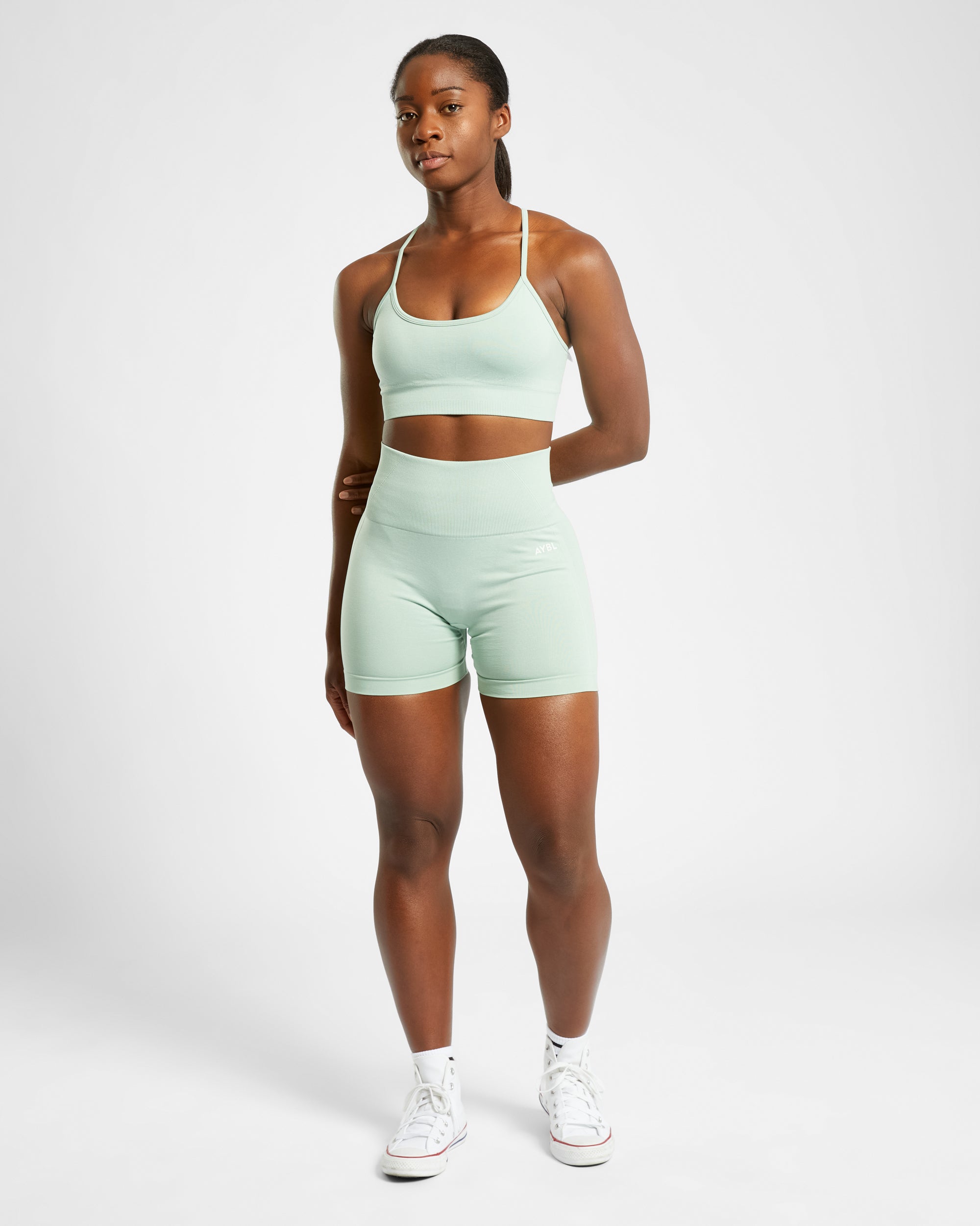 Empower Seamless Sports Bra - Spring Vert Marl