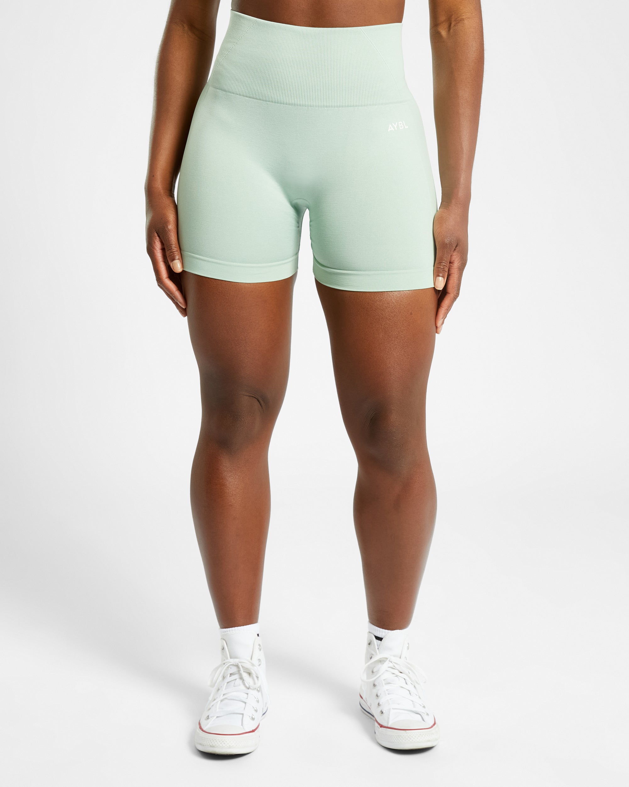 Empower Seamless Shorts - Spring Vert Marl