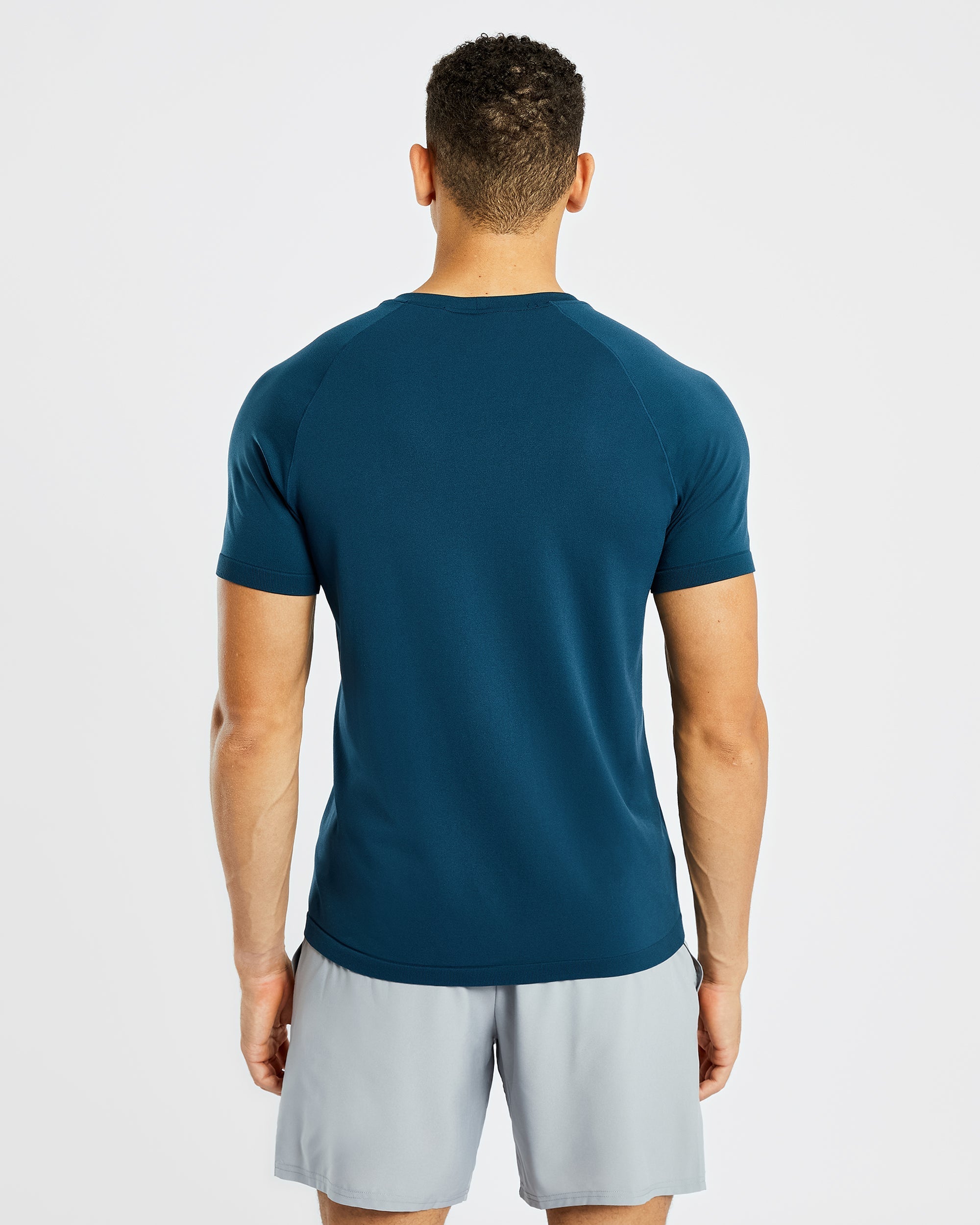 Ascend Seamless T Shirt - Marine Bleu