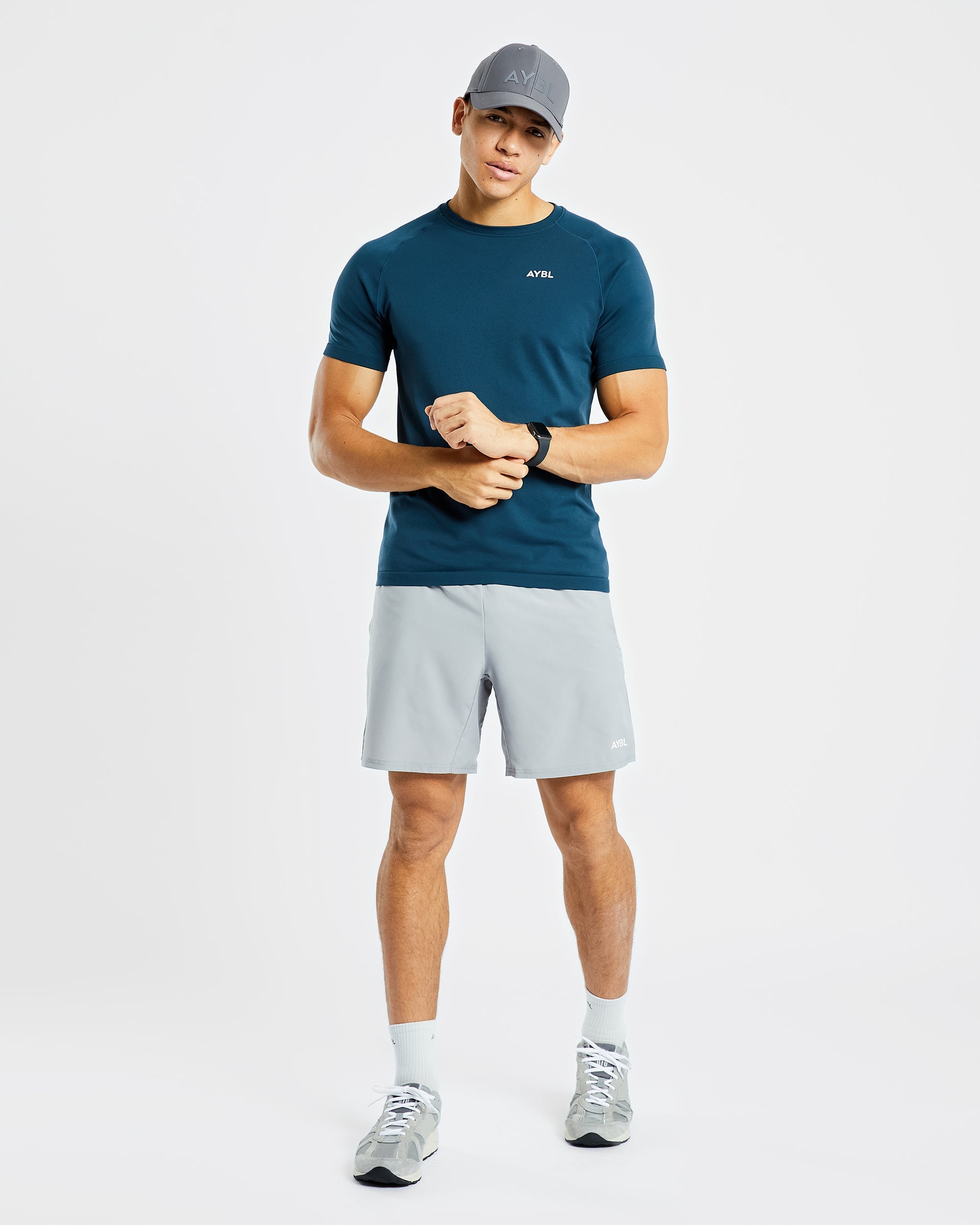 Ascend Seamless T Shirt - Marine Bleu