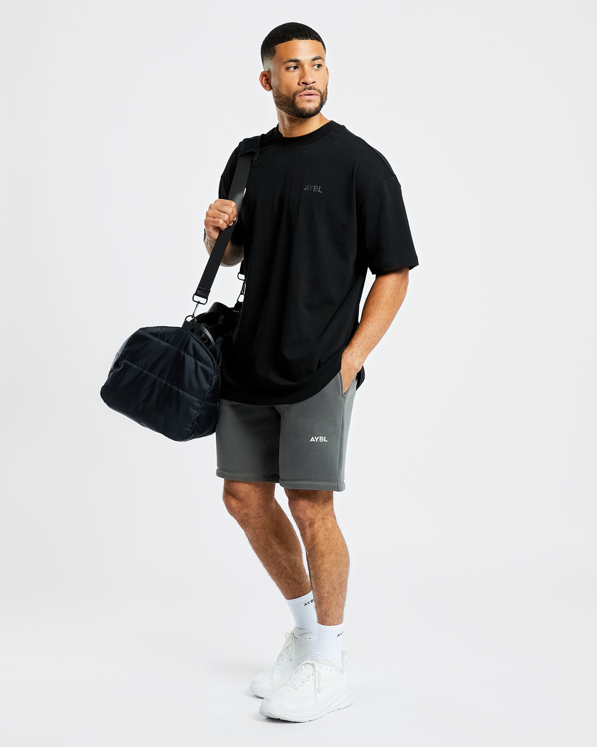 Essential Oversized T Shirt - Noir