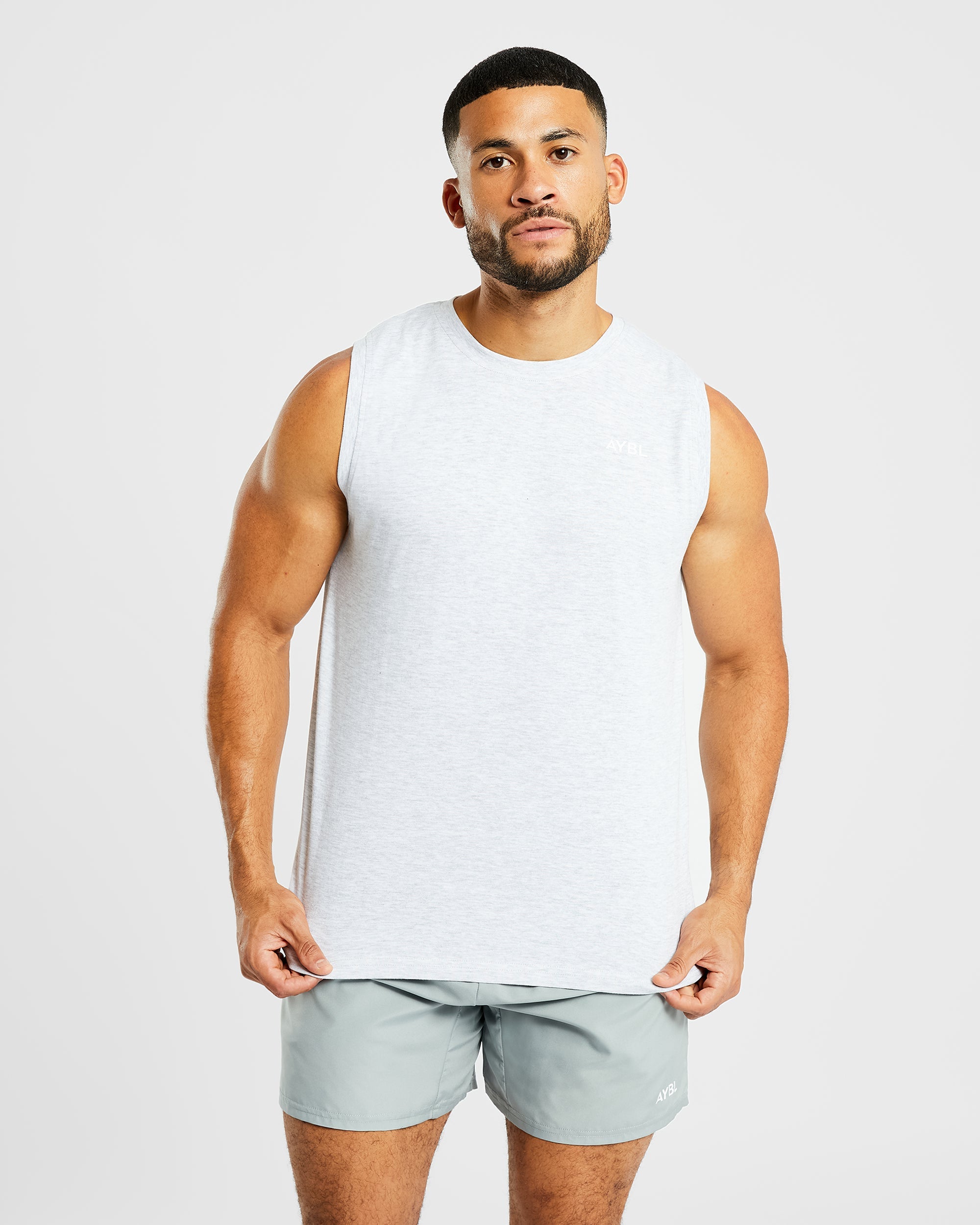 Essential Tank - Light Gris Marl