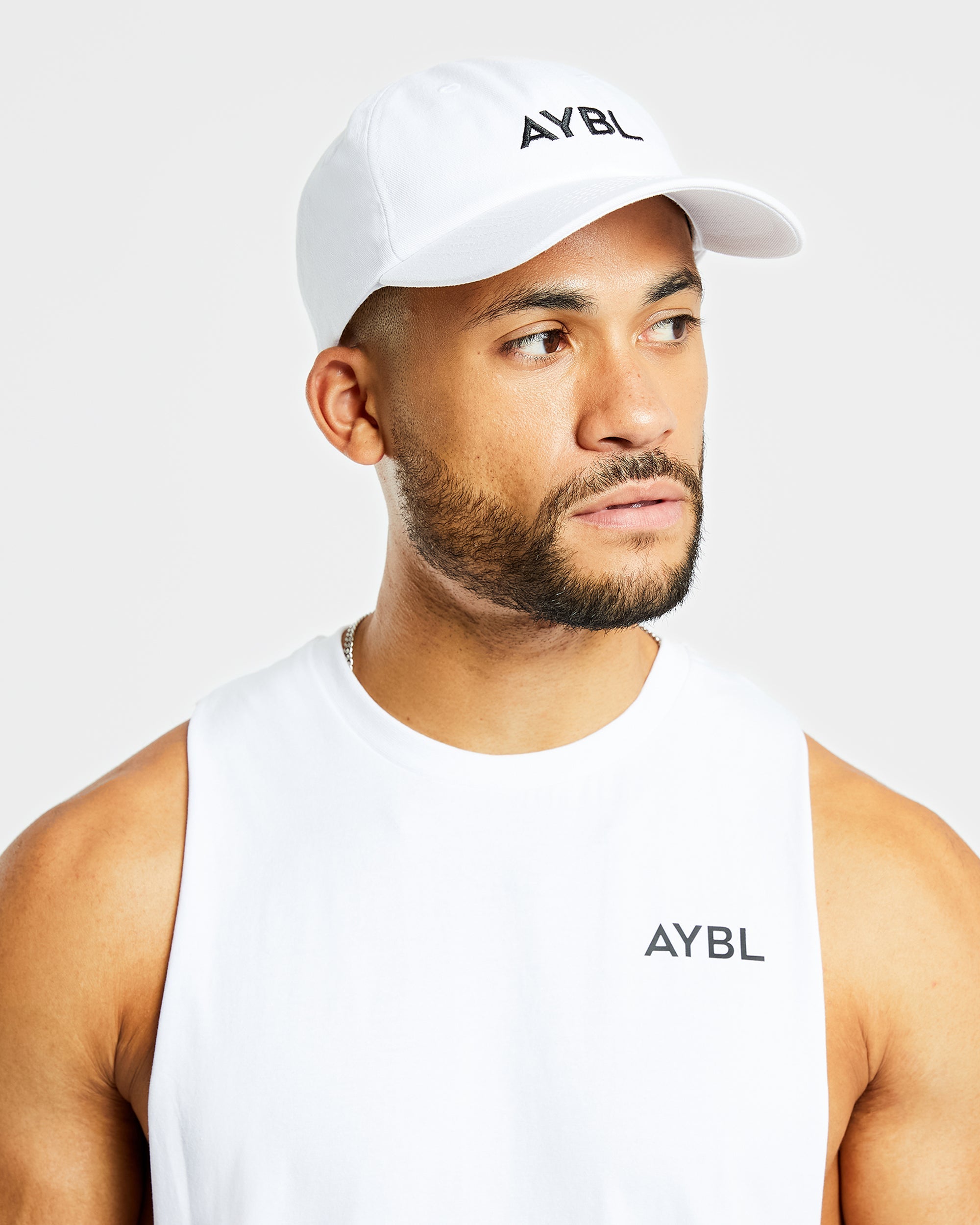 Embroidered Cap - Blanc