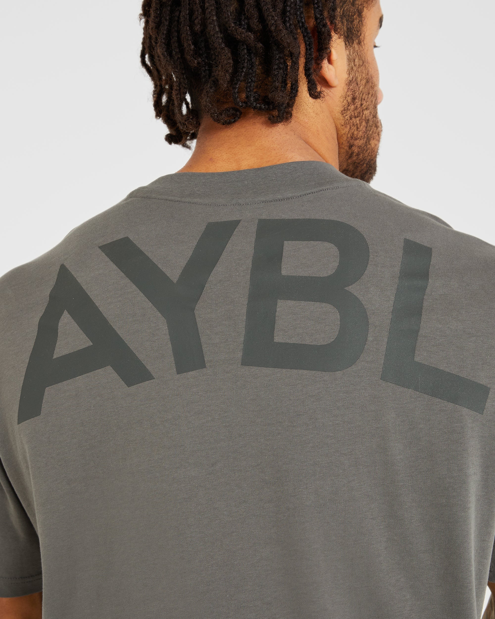 Essential Oversized T Shirt - Charcoal