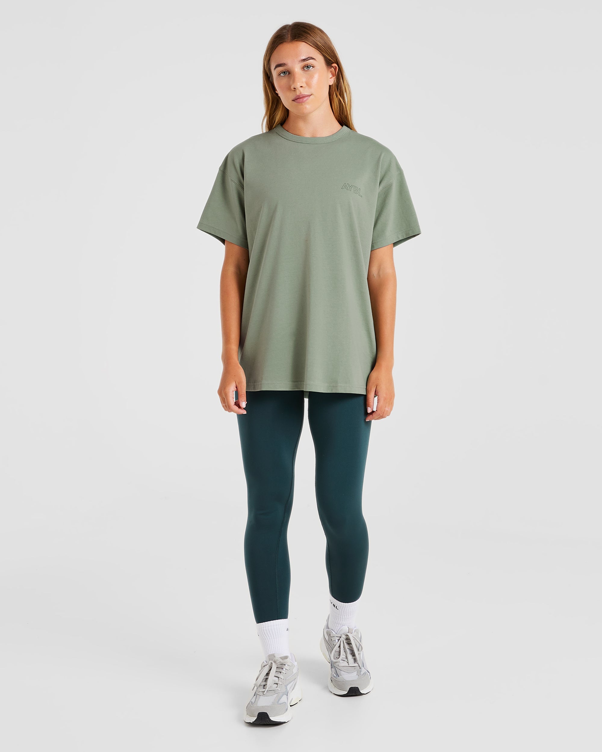 AYBL Athletics Oversized T Shirt - Vert