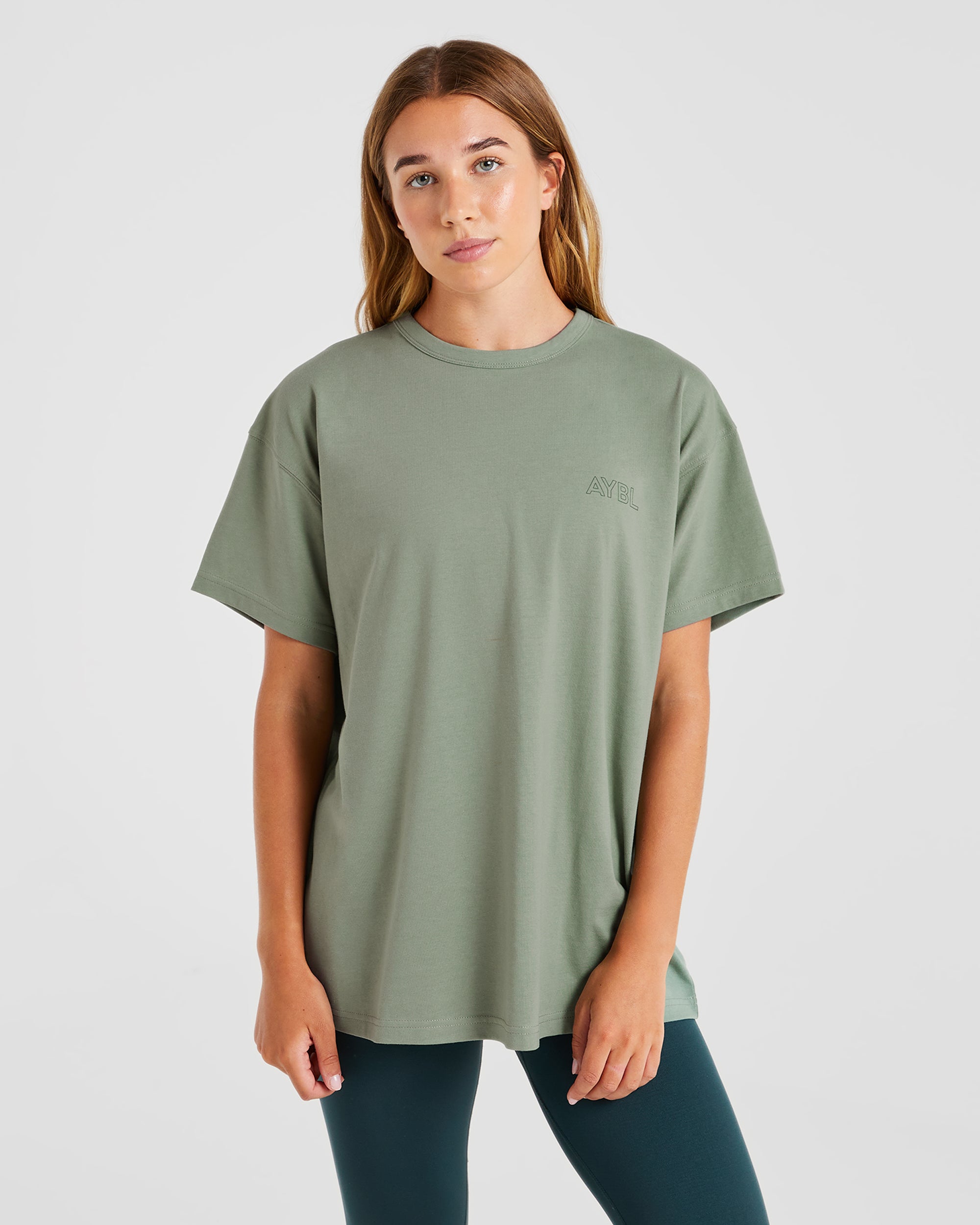 AYBL Athletics Oversized T Shirt - Vert