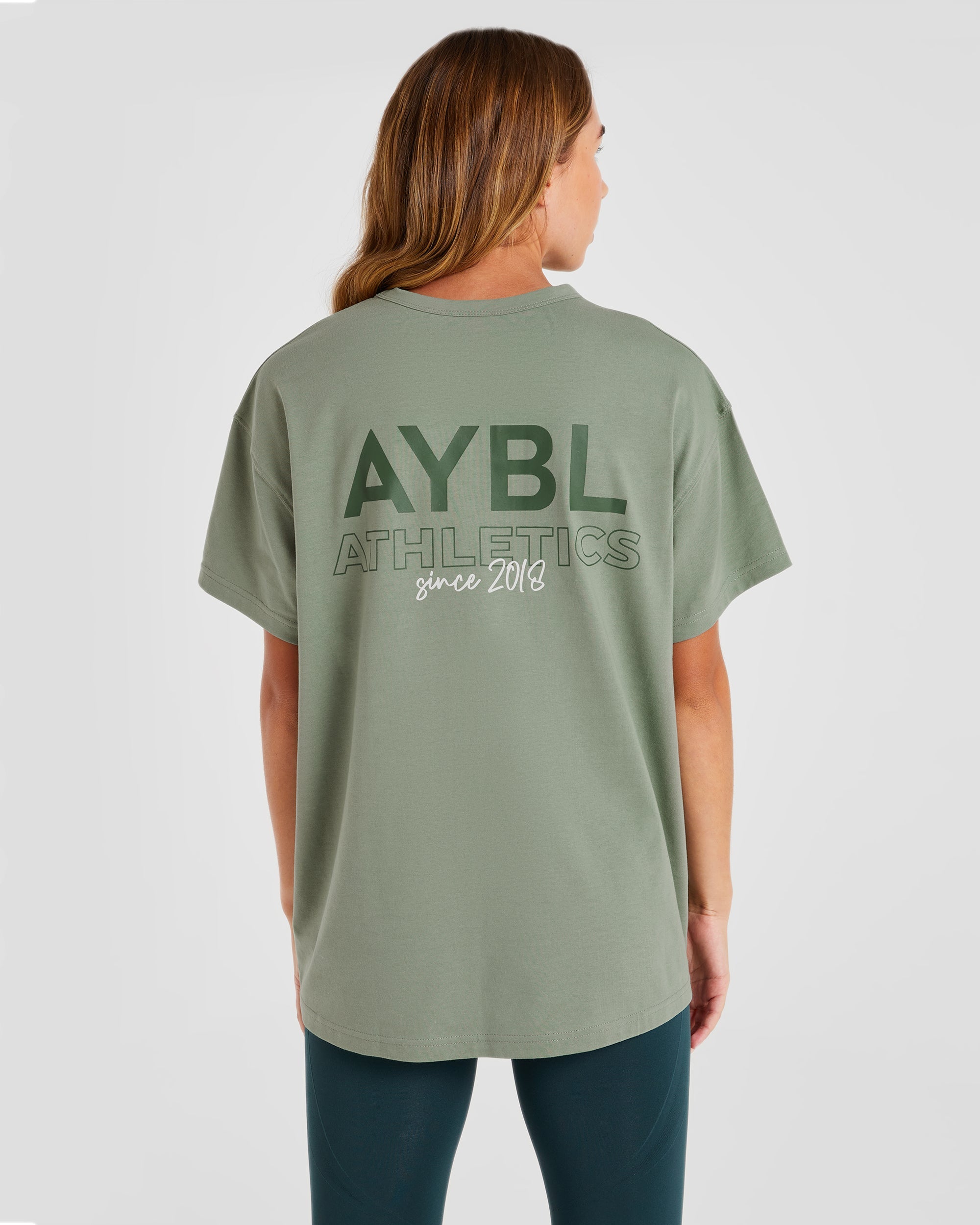 AYBL Athletics Oversized T Shirt - Vert