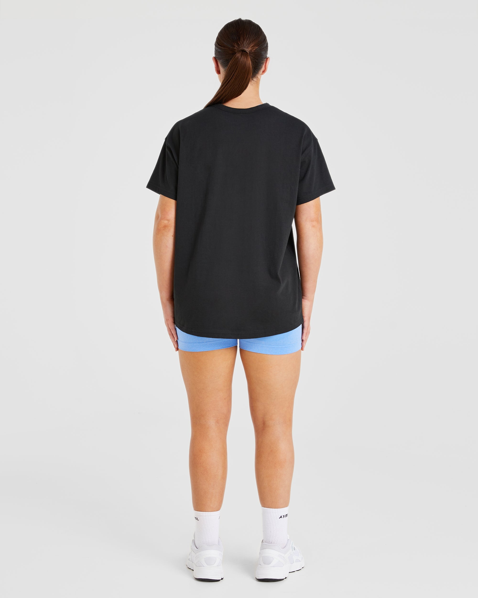 Athletics 18 Oversized T Shirt - Noir