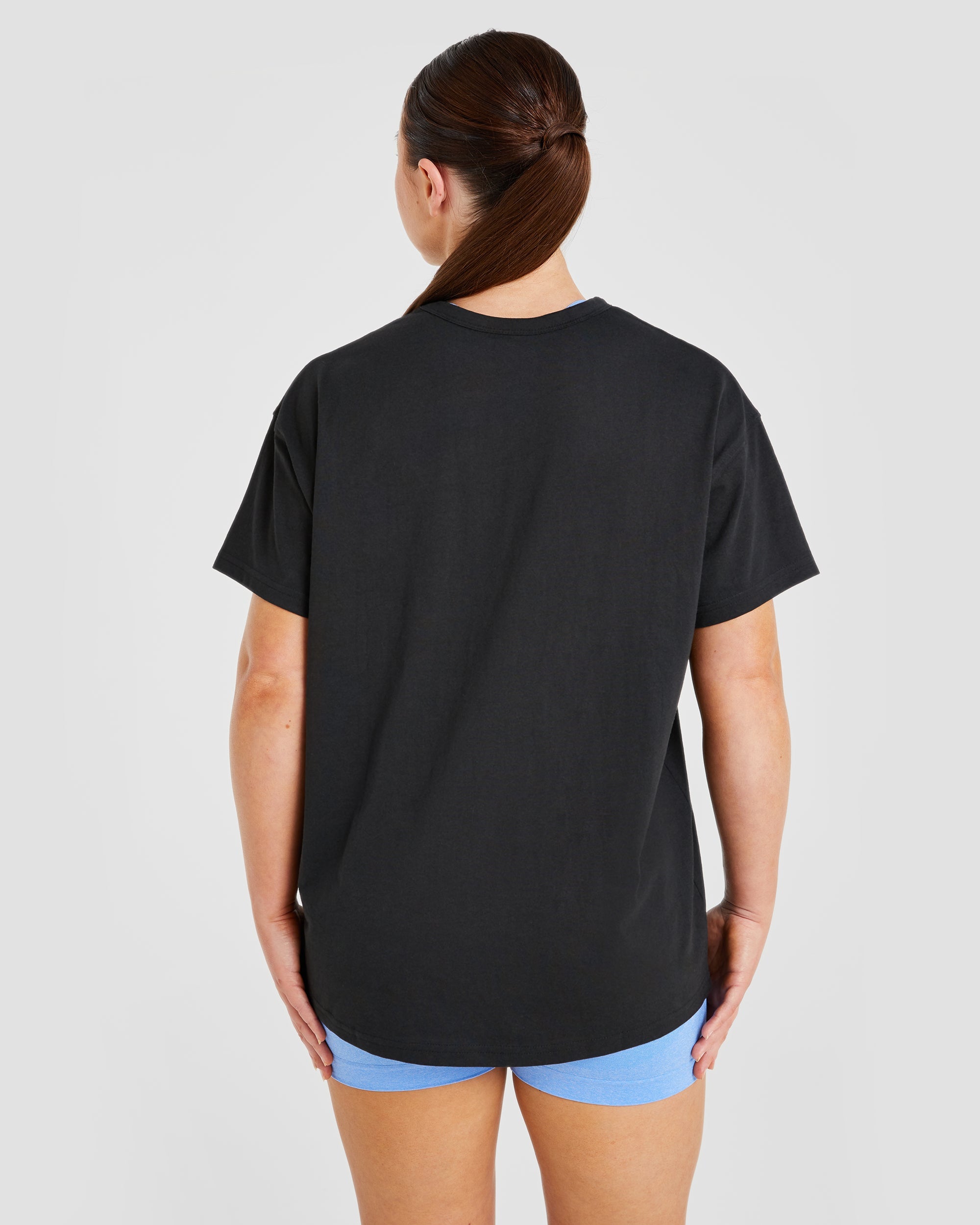 Athletics 18 Oversized T Shirt - Noir