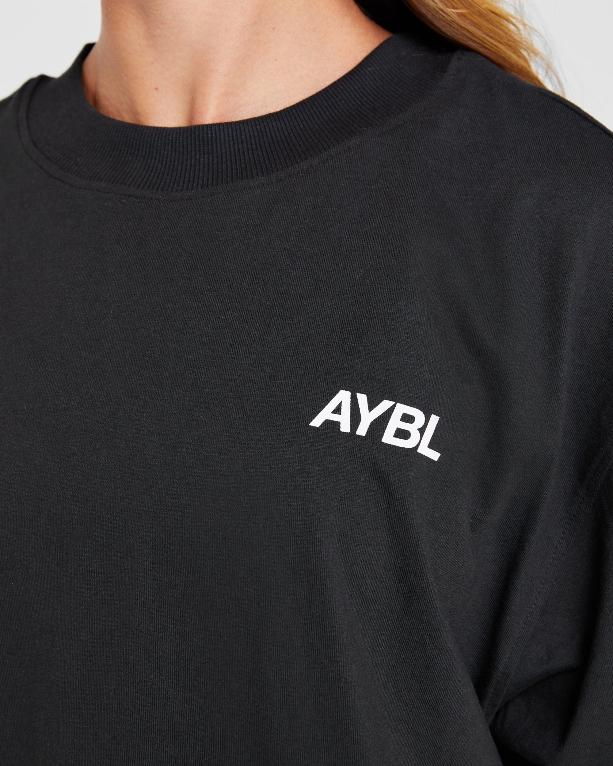 AYBL Sports Club Oversized T Shirt - Noir