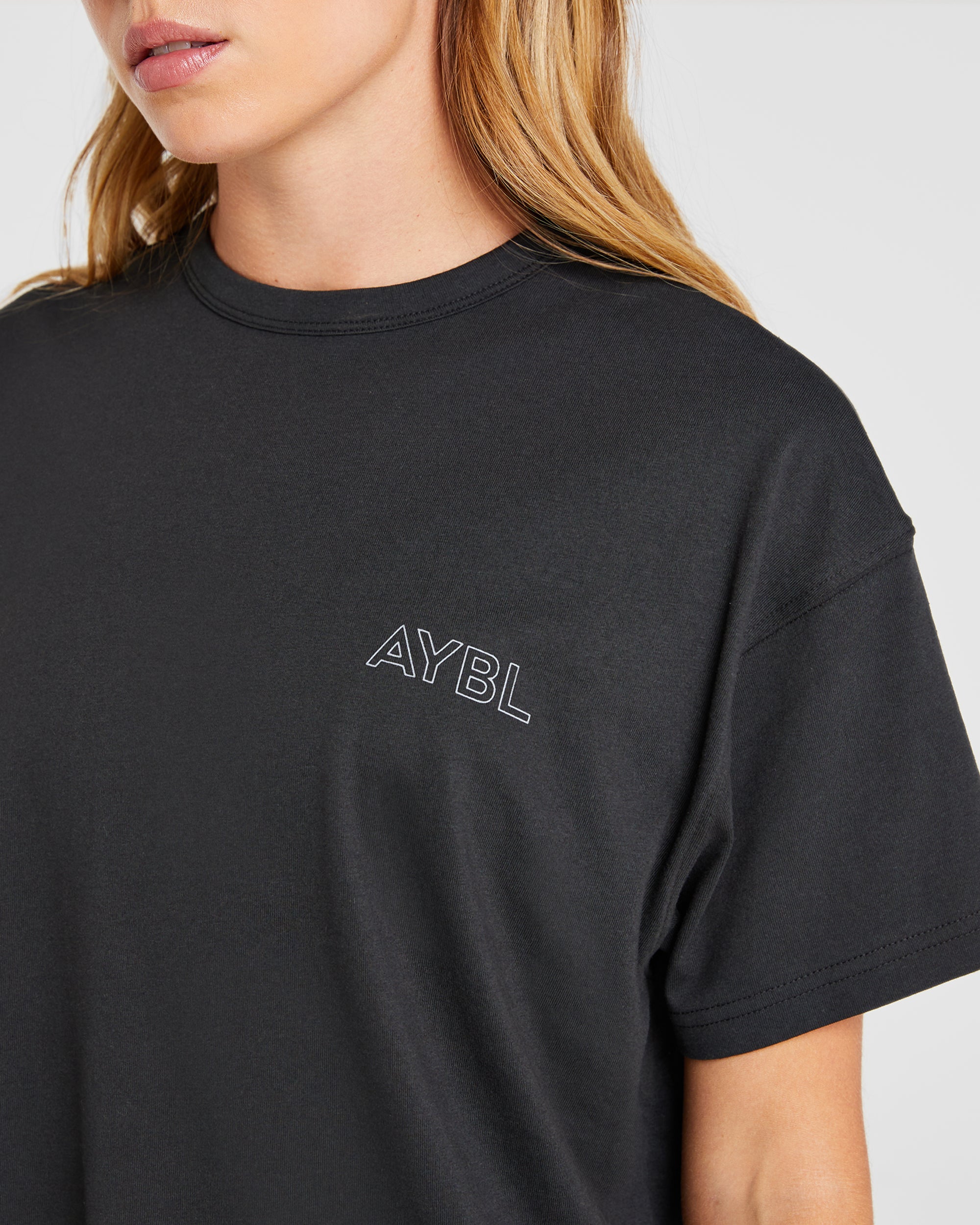 AYBL Athletics Oversized T Shirt - Noir