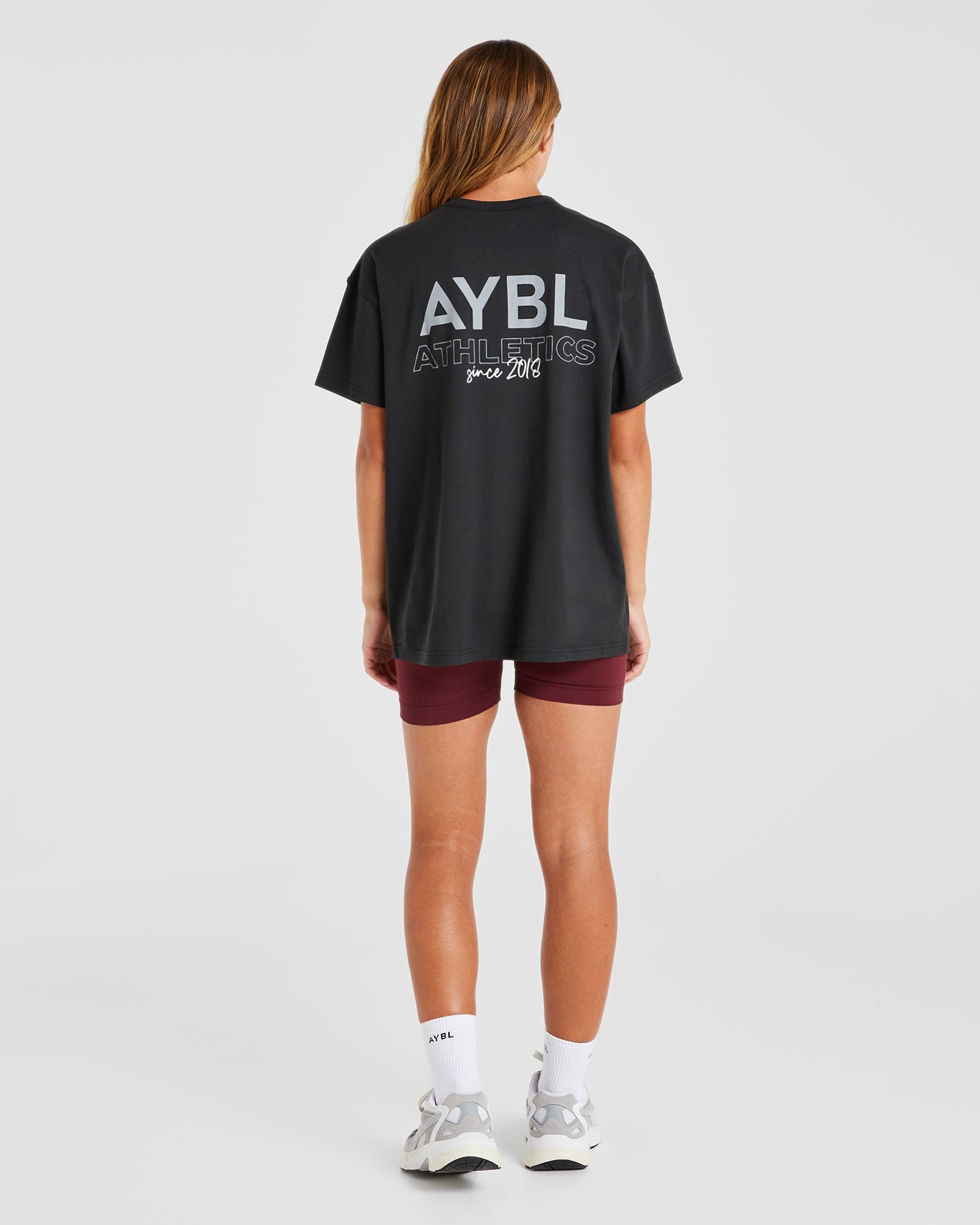 AYBL Athletics Oversized T Shirt - Noir