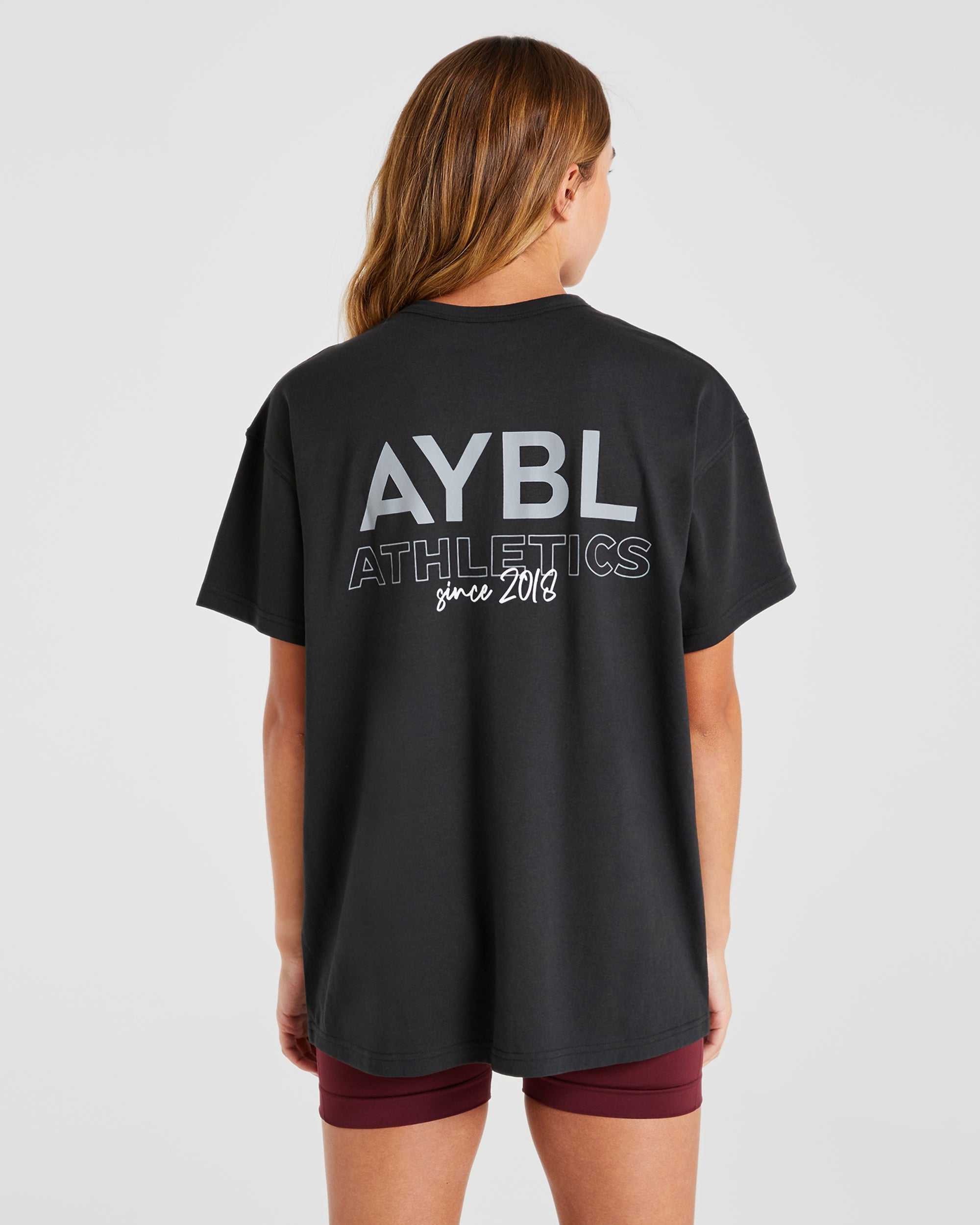 AYBL Athletics Oversized T Shirt - Noir