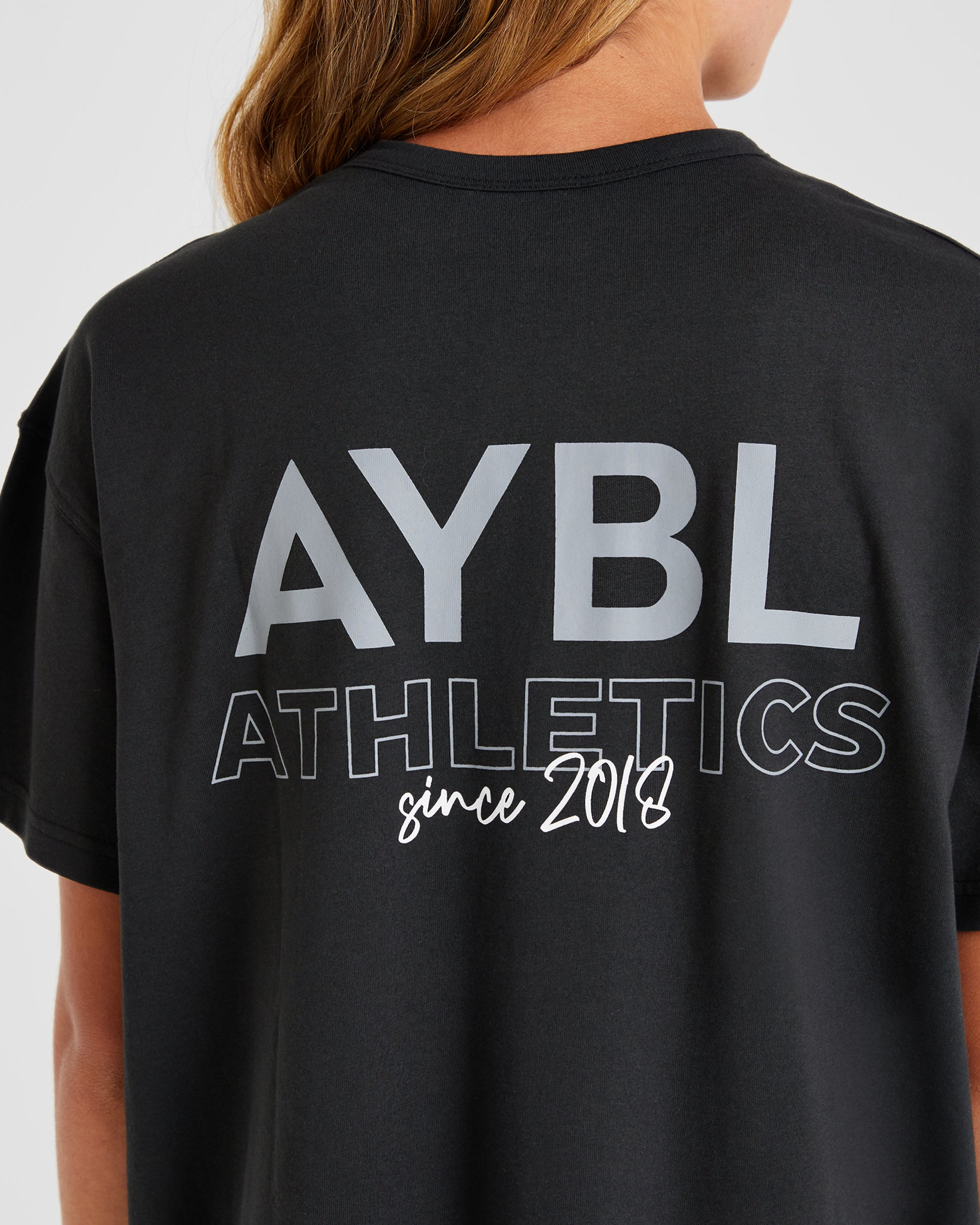 AYBL Athletics Oversized T Shirt - Noir