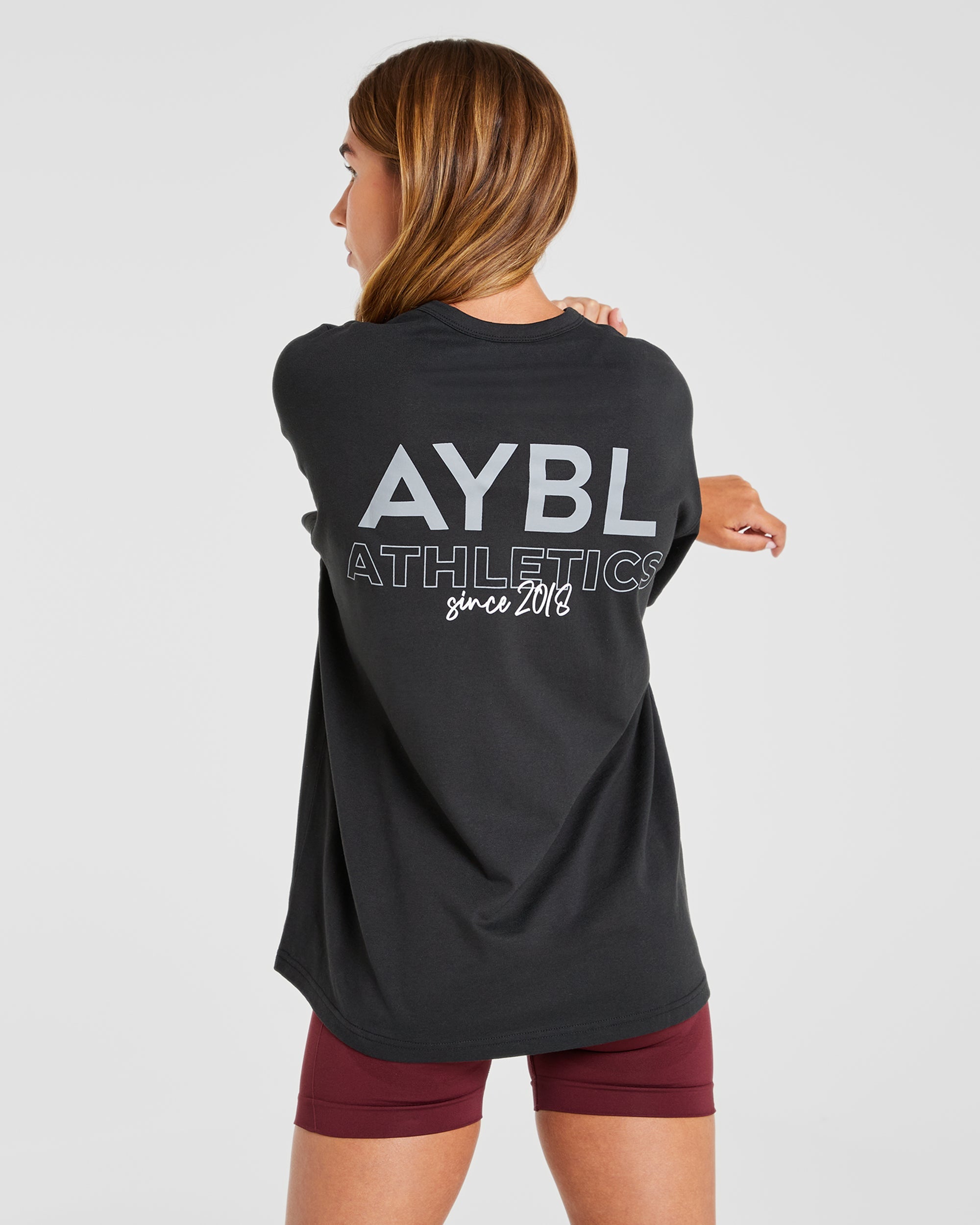 AYBL Athletics Oversized T Shirt - Noir