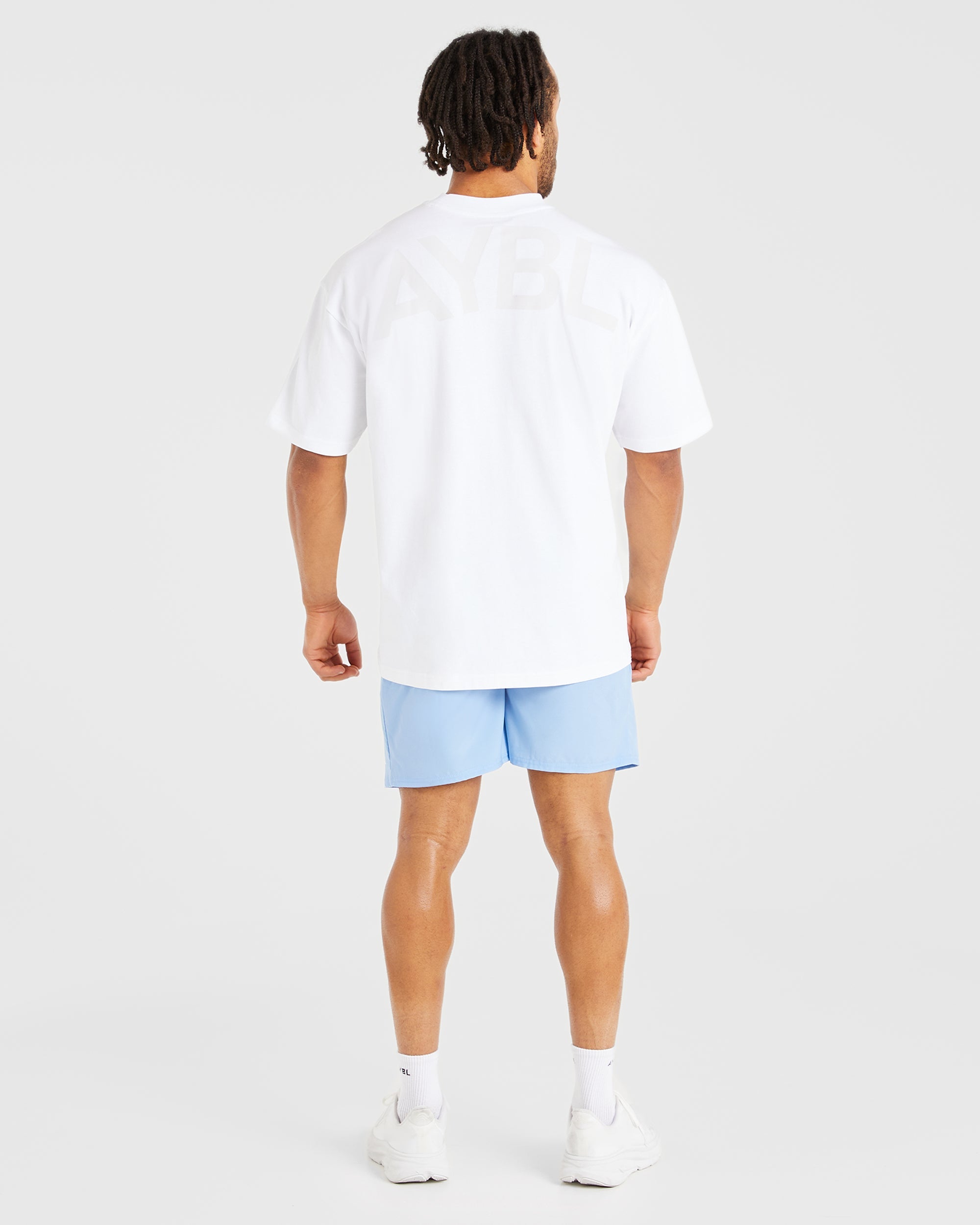 Essential Oversized T Shirt - Blanc