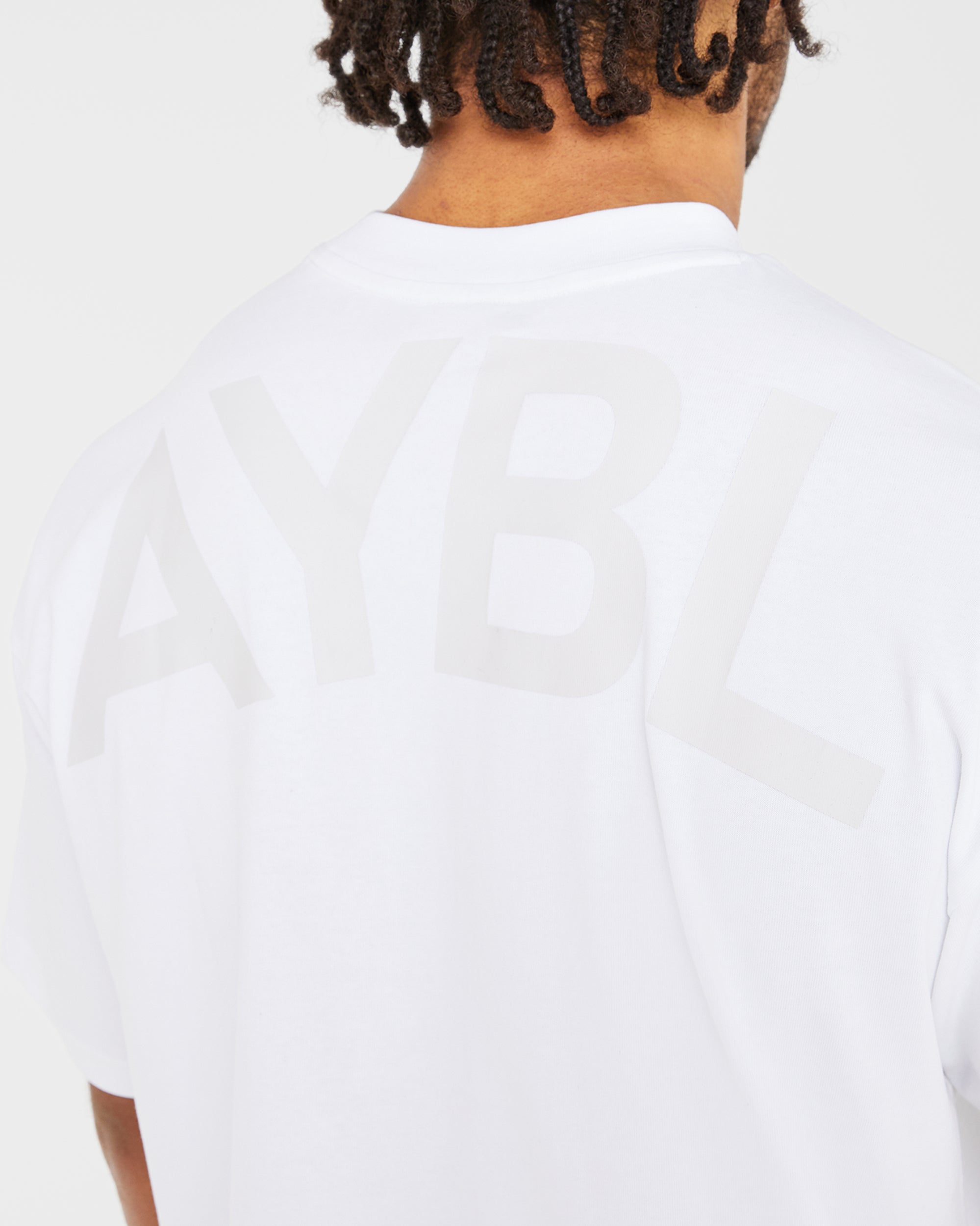 Essential Oversized T Shirt - Blanc