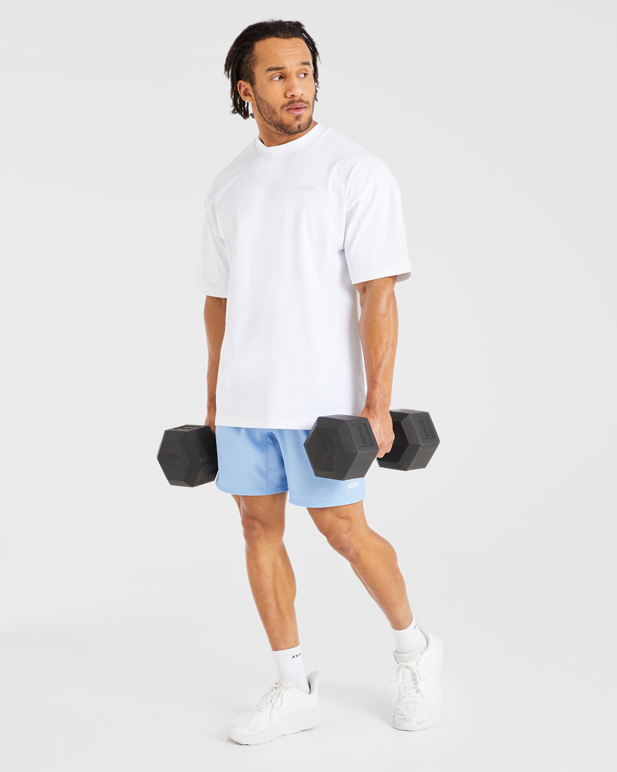 Essential Oversized T Shirt - Blanc