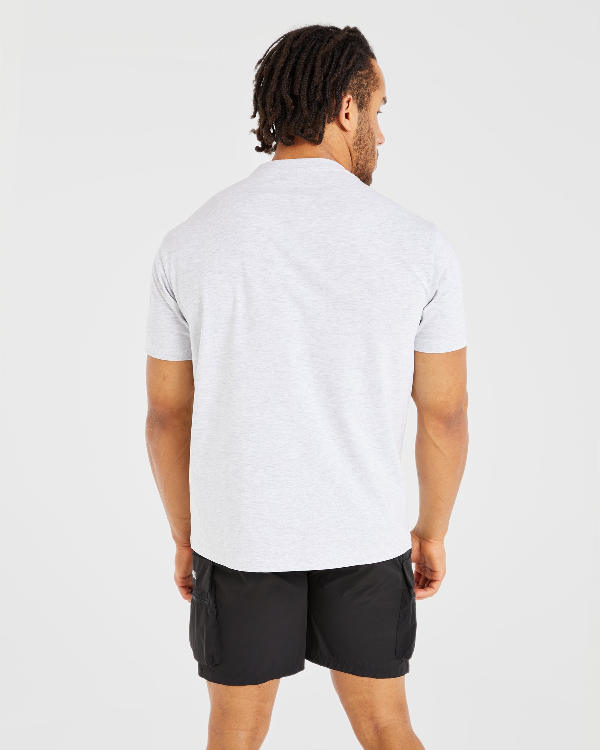 Essential T Shirt - Light Gris Marl