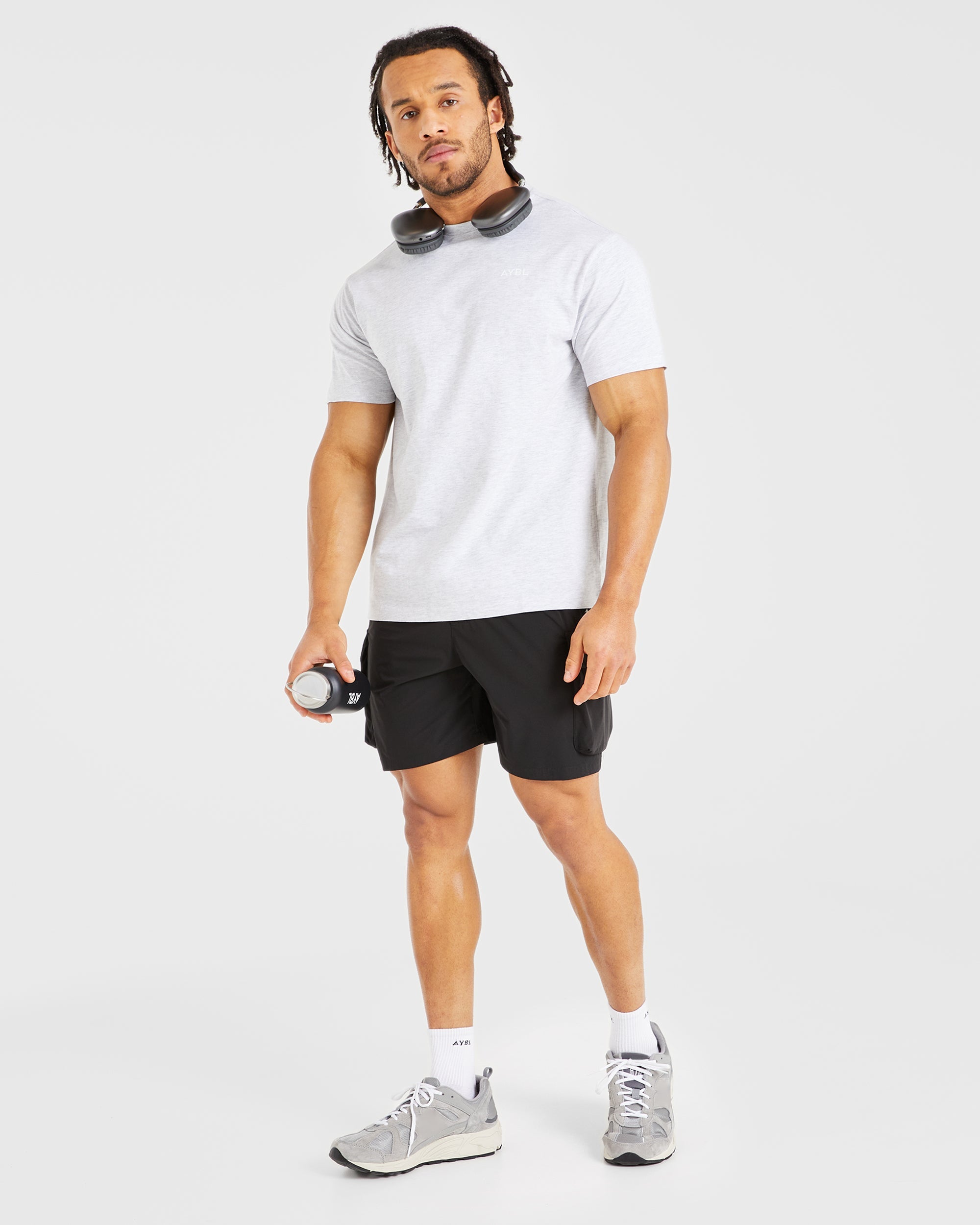 Sport Cargo Shorts - Noir