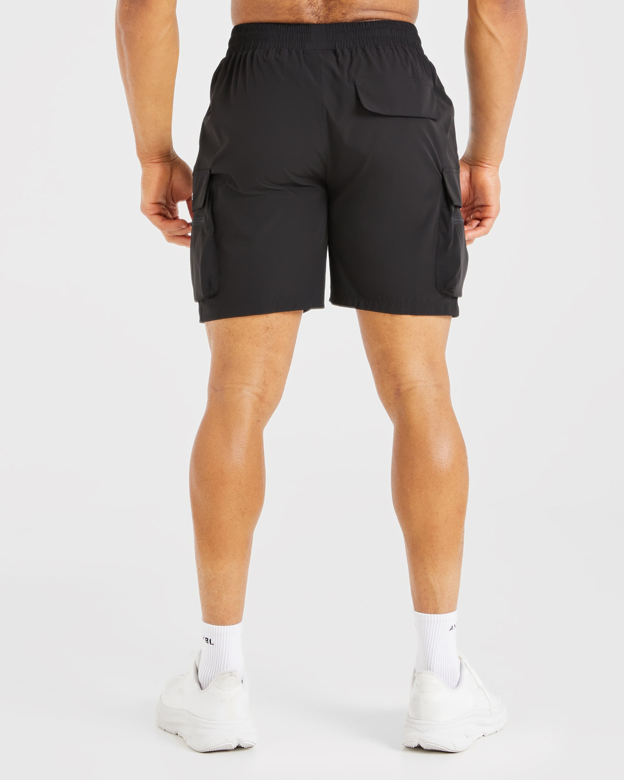 Sport Cargo Shorts - Noir