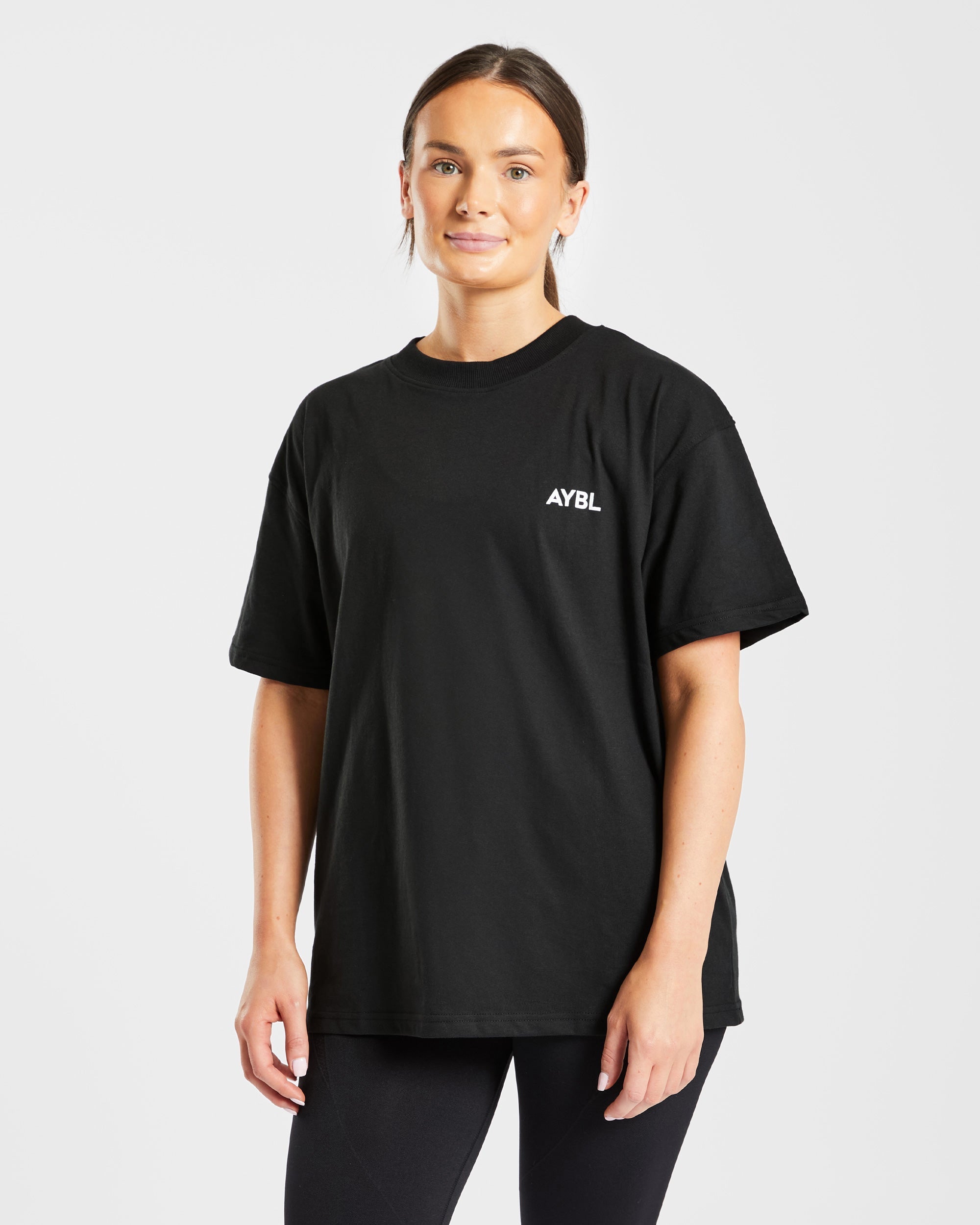 AYBL Club Oversized T Shirt - Noir